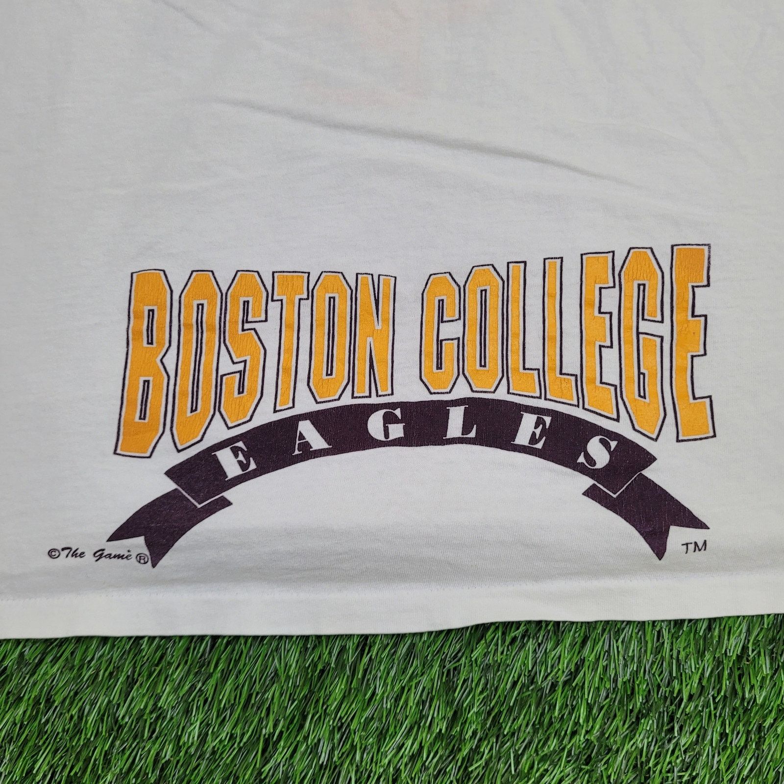 The Game Vintage Boston College Eagles Tank-Top Large 22x25 Crop USA Size US L / EU 52-54 / 3 - 13 Thumbnail