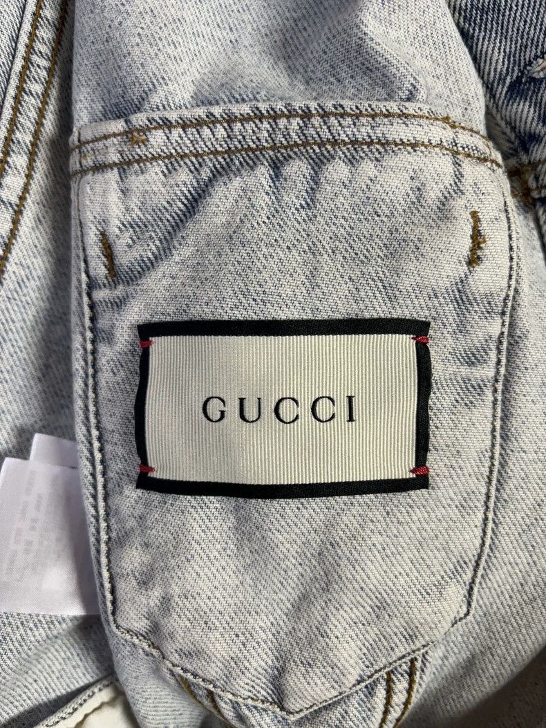 Gucci GucciTowel bear embroidered letter denim jacket 2503-Nextar Size US M / EU 48-50 / 2 - 4 Thumbnail
