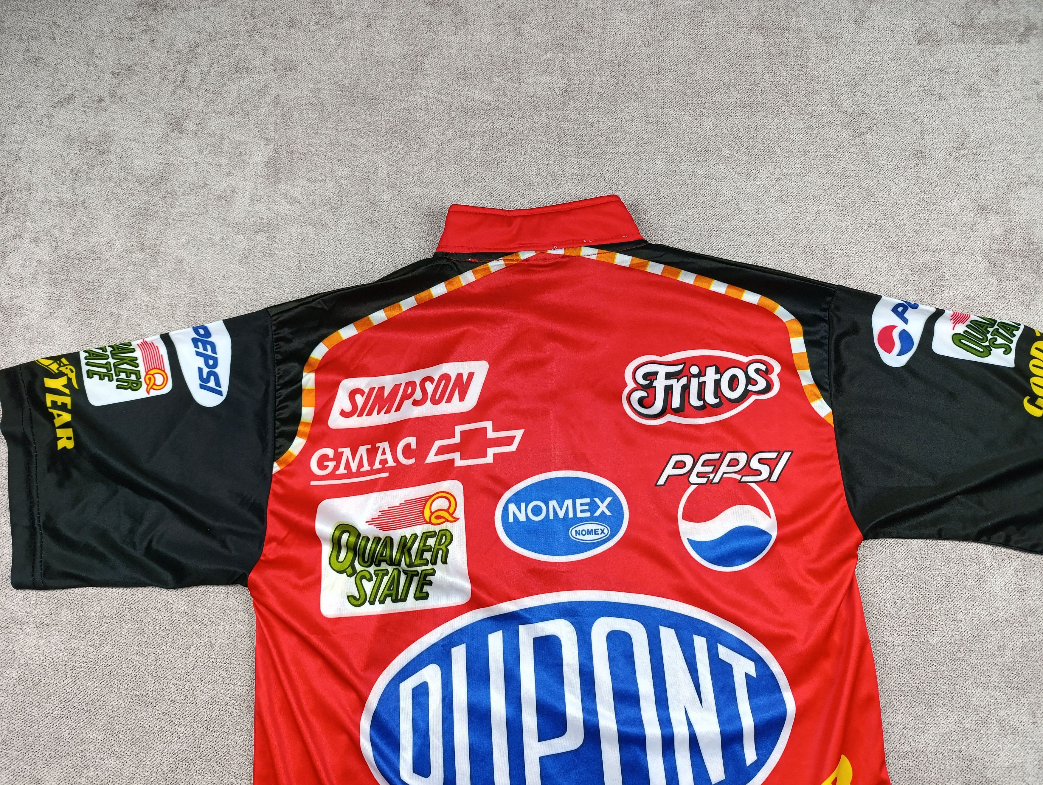 DuPont VINTAGE RACING SEVEN STAR DUPOINT JERSEY TEE Size US L / EU 52-54 / 3 - 18 Thumbnail