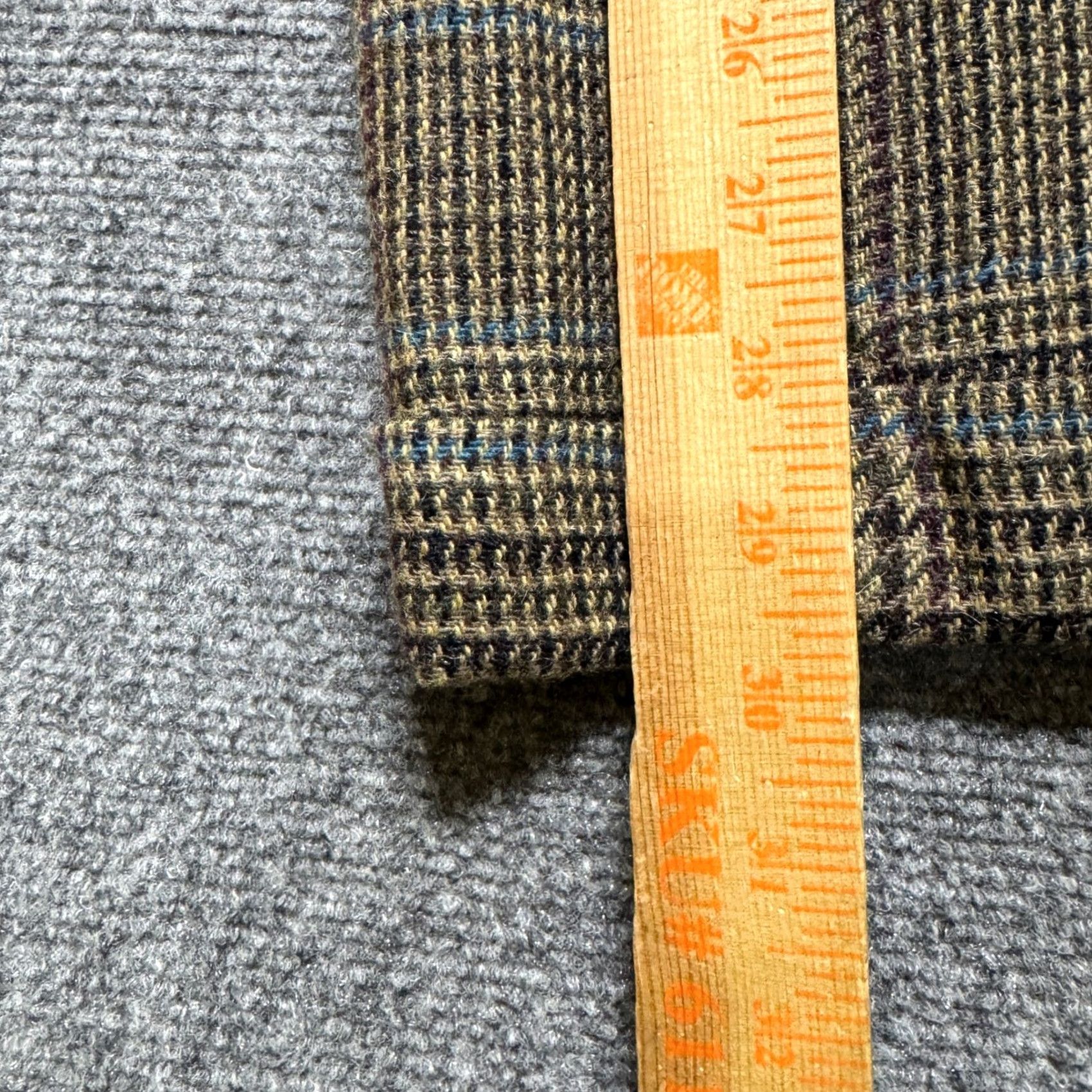Vintage VINTAGE Gap Pleated Trouser Pants Womens 20 Plaid Beige Wool Blend Patterned 90s Women’s Pants Size 42" / US 20 - 5 Thumbnail