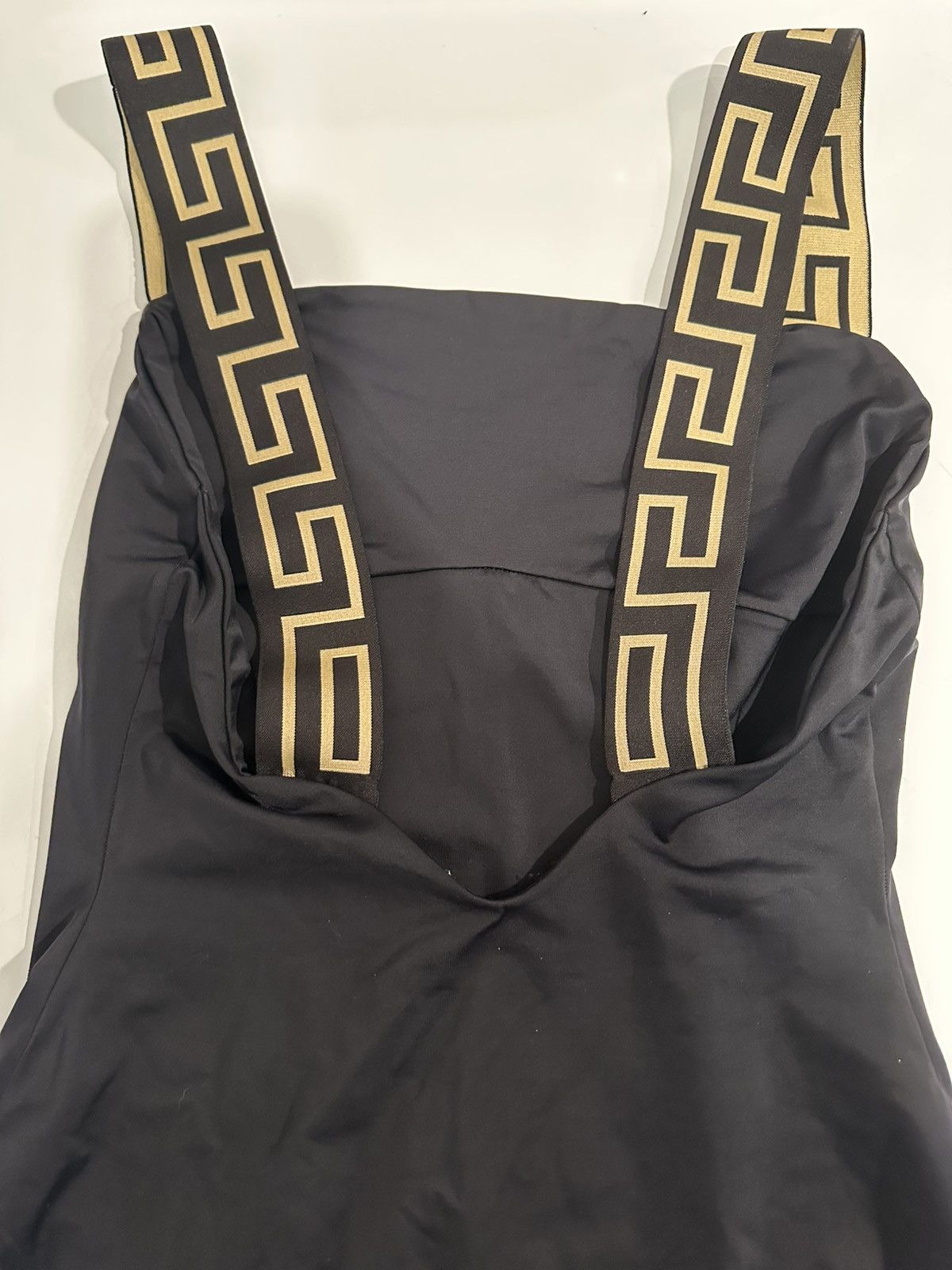 Versace Versace Black Greca One-Piece Swimsuit Size 5 (X-Large) Size XL / US 12-14 / IT 48-50 - 3 Thumbnail