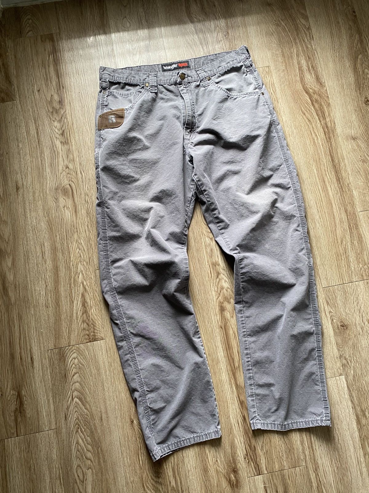 Wrangler 00s Wrangler Riggs Work Wear Carpenter Pants Size US 36 / EU 52 - 3 Thumbnail
