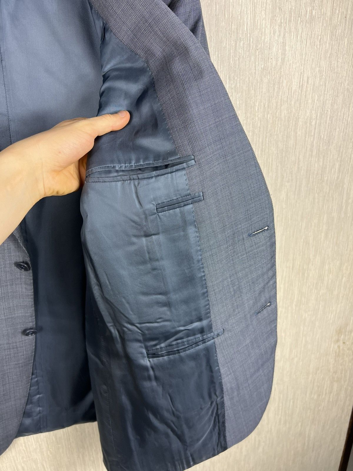 Canali Canali wool casual italian blazer jacket luxury designer 52R Size 42R - 17 Thumbnail