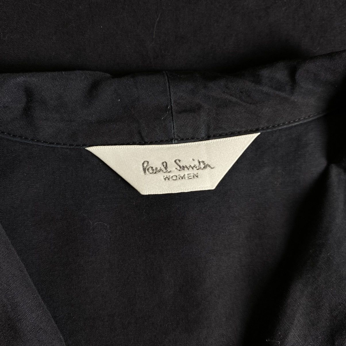 Paul Smith Paul Smith Navy Short Sleeve Button-Up Blouse Size M / US 6-8 / IT 42-44 - 12 Thumbnail