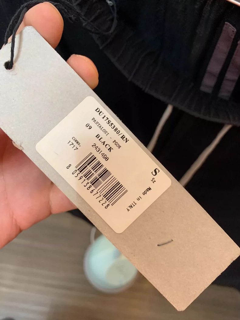 Rick Owens Rick owens size s Collapsed trouser 2506-Nextarrow Size US 28 / EU 44 - 2 Thumbnail