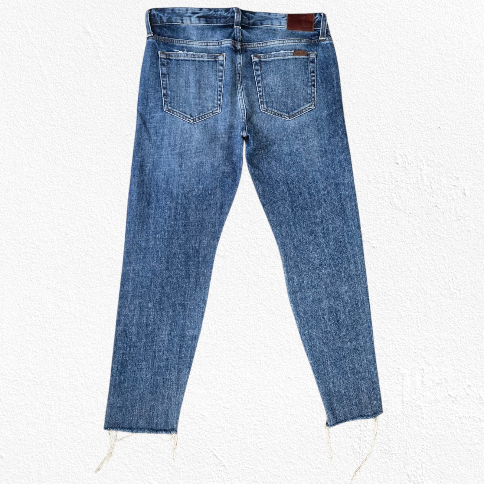 Other Distressed Boyfriend Ankle Straight Jeans Size 27 Size 27" / US 4 / IT 40 - 11 Thumbnail