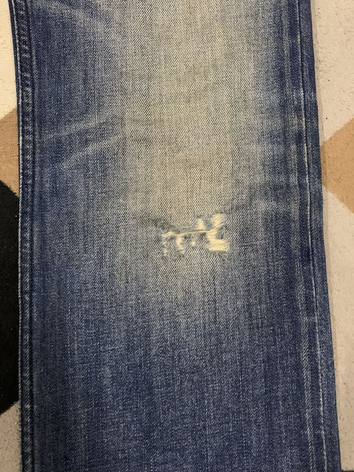 Diesel Vintage Diesel Industry Safado Mud Wash Button Fly Jeans Size US 31 - 9 Thumbnail