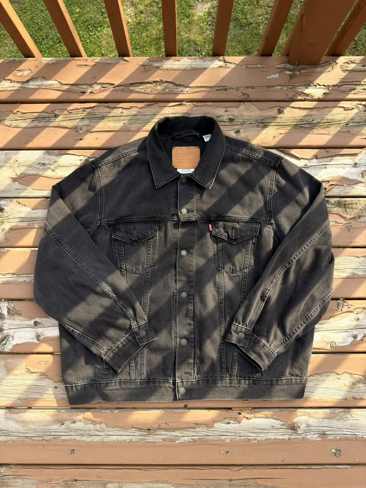 Levi's Levis Denim Trucker Jacket Size US XXL / EU 58 / 5 - 1 Thumbnail