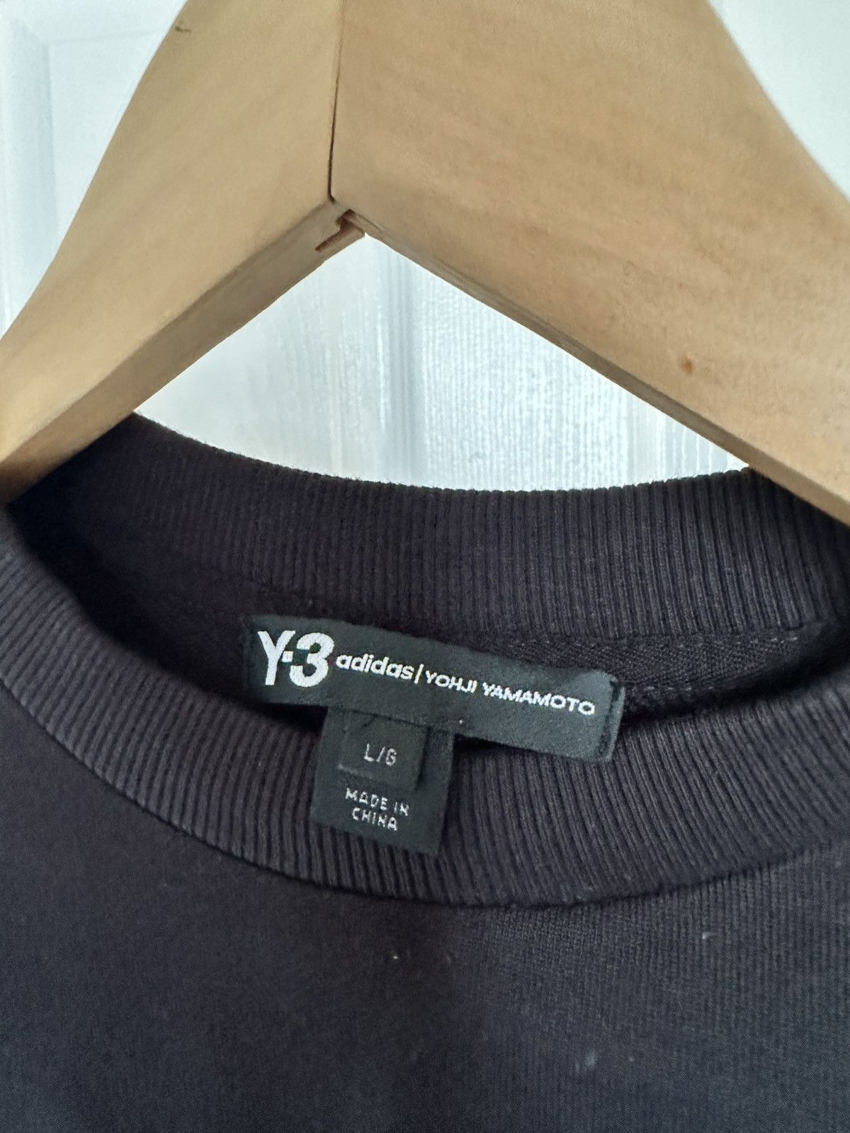 Adidas × Y-3 × Yohji Yamamoto Y-3 Yohji Yamamoto Adidas Sweatshirt Size US L / EU 52-54 / 3 - 3 Thumbnail