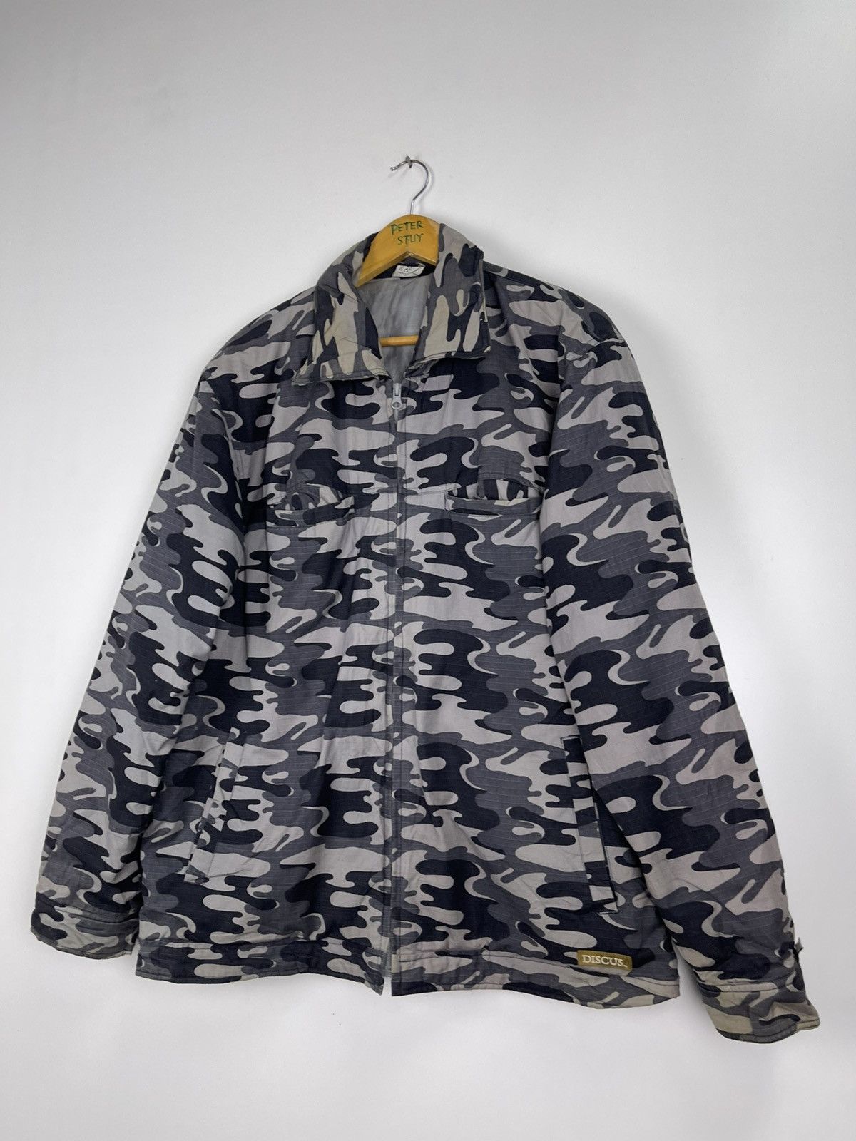 Japanese Brand Discus camo Hunting Jacket Size US L / EU 52-54 / 3 - 4 Thumbnail