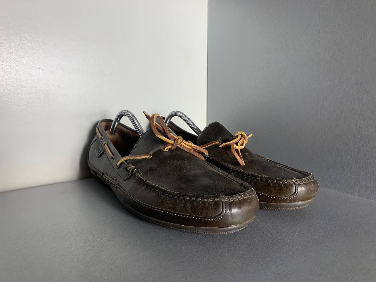 Polo Ralph Lauren × Vintage VERY RARE POLO RALPH LAUREN LEATHER SHOES CLASSIC DELUX 90s Size US 12 / EU 45 - 3 Thumbnail