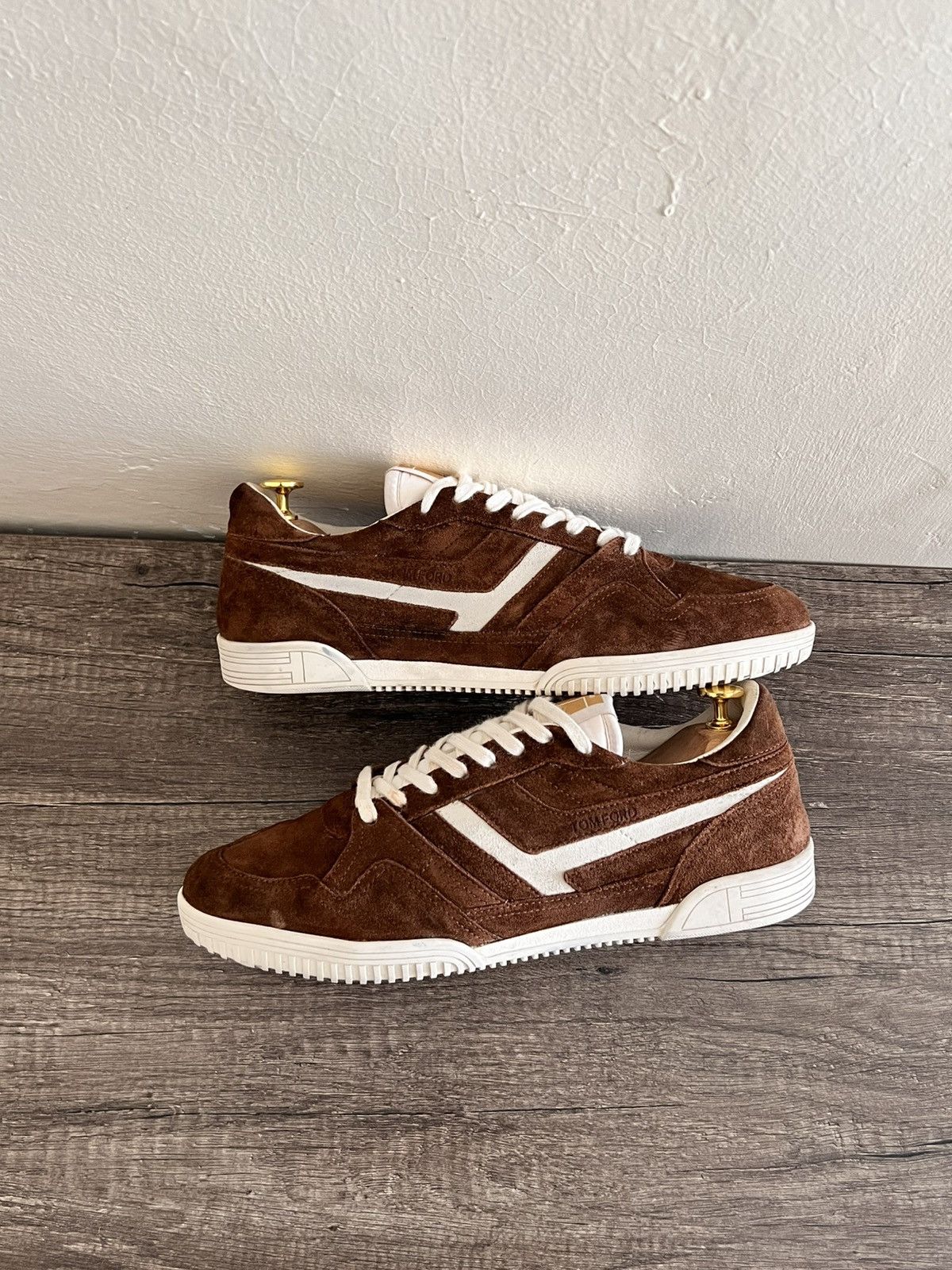 Tom Ford Jackson Suede Sneakers Size US 9 / EU 42 - 7 Thumbnail