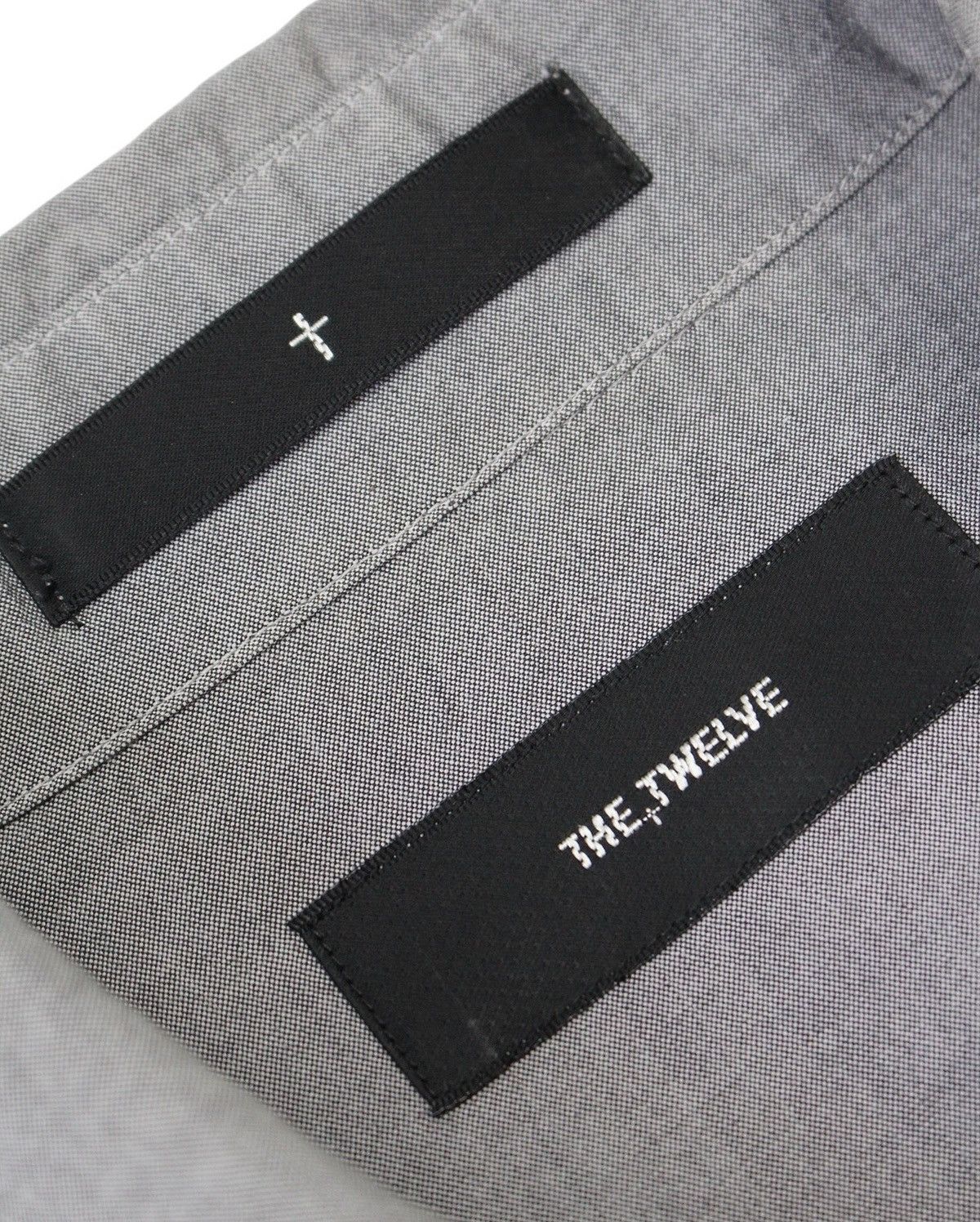Designer × Japanese Brand THE TWELVE STRUCTURED GREY SHIRT Size US S / EU 44-46 / 1 - 4 Thumbnail