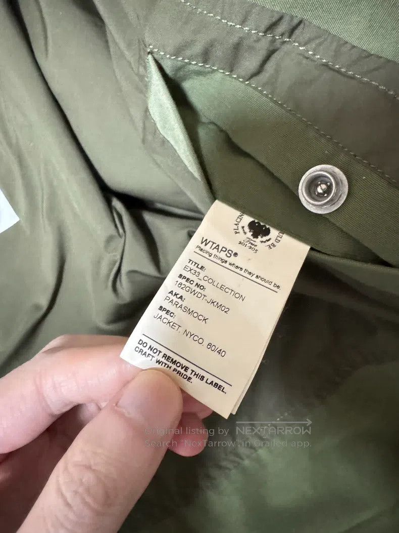 Wtaps Wtaps Functional Waterproof Multi-pocket Hooded Windbreake Size US L / EU 52-54 / 3 - 5 Thumbnail