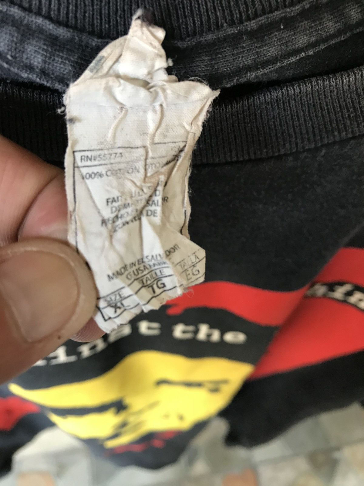 Band Tees × Vintage Vintage 90s Rage against the machine shirt Size US XL / EU 56 / 4 - 6 Thumbnail