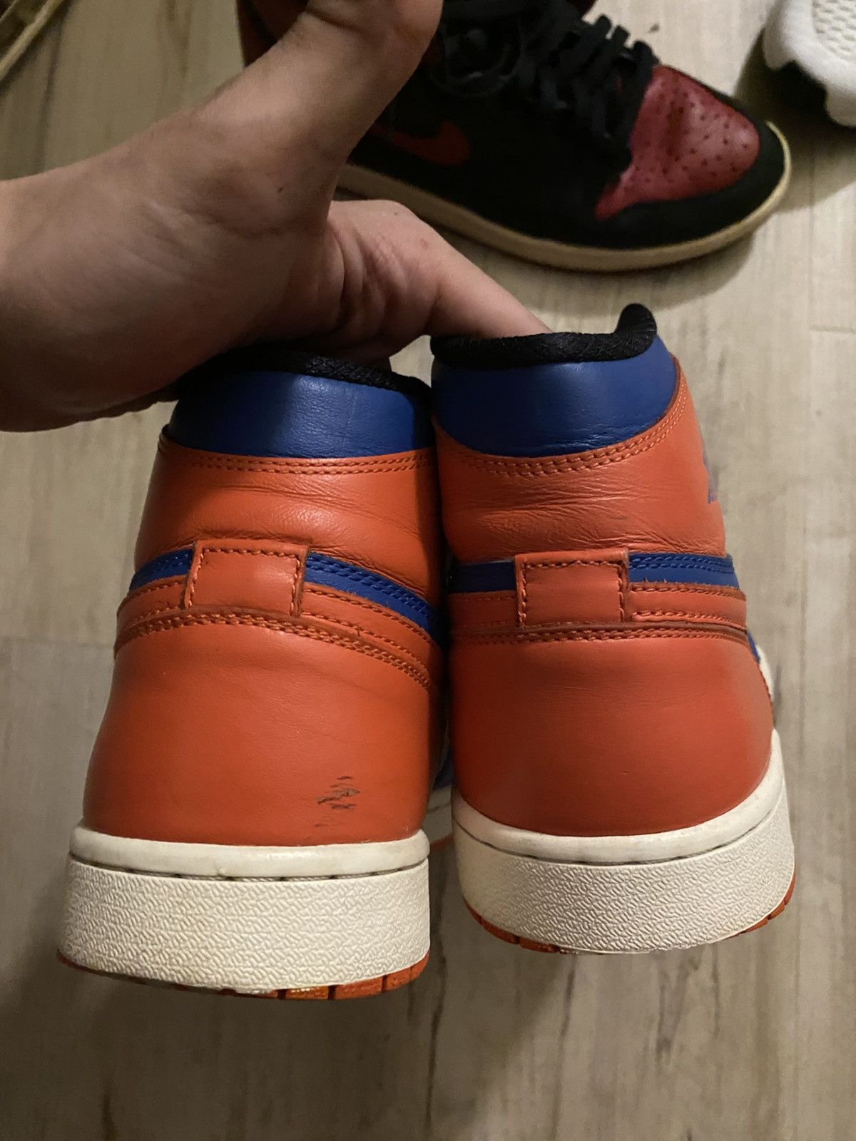 Jordan Brand Air Jordan 1 Retro Knick’s Size US 12 / EU 45 - 4 Thumbnail