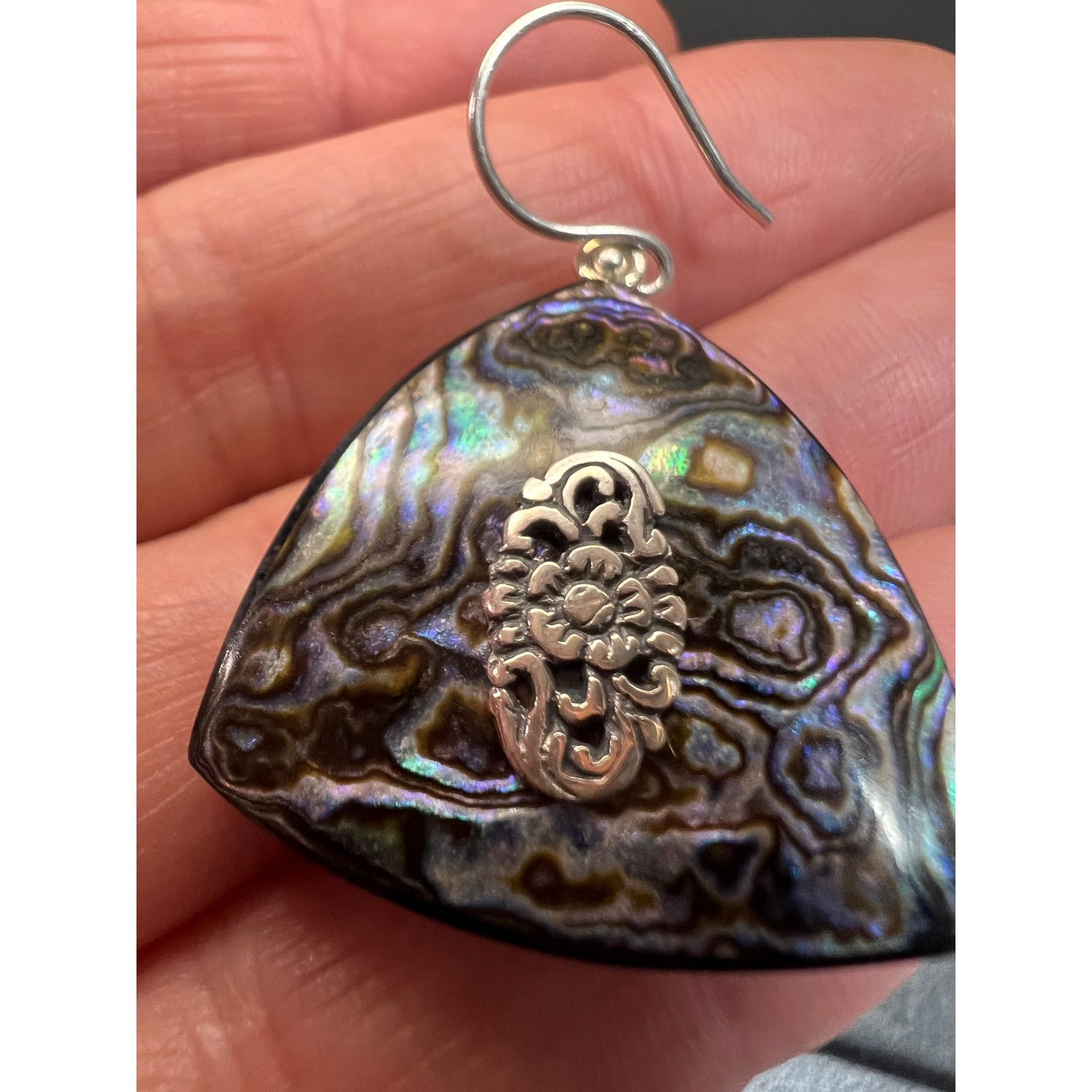Other NEW Abalone shell sterling silver dangle earrings Size ONE SIZE - 7 Thumbnail