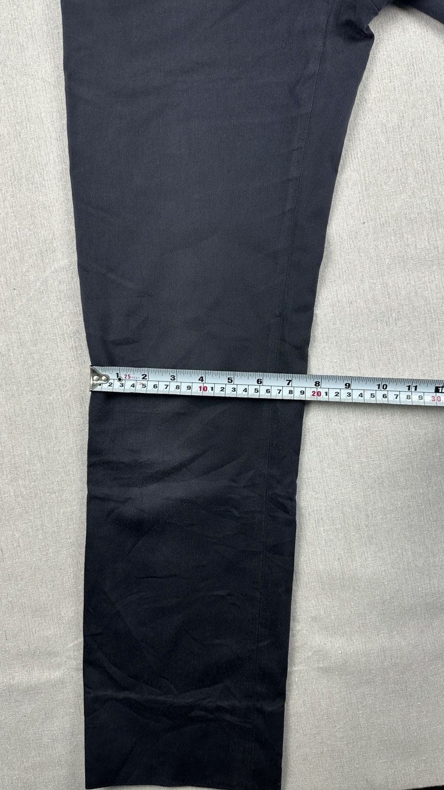 Dolce & Gabbana Dolce & Gabbana Flare Trousers Split Hem Black Size 26" / US 2 / IT 38 - 21 Thumbnail