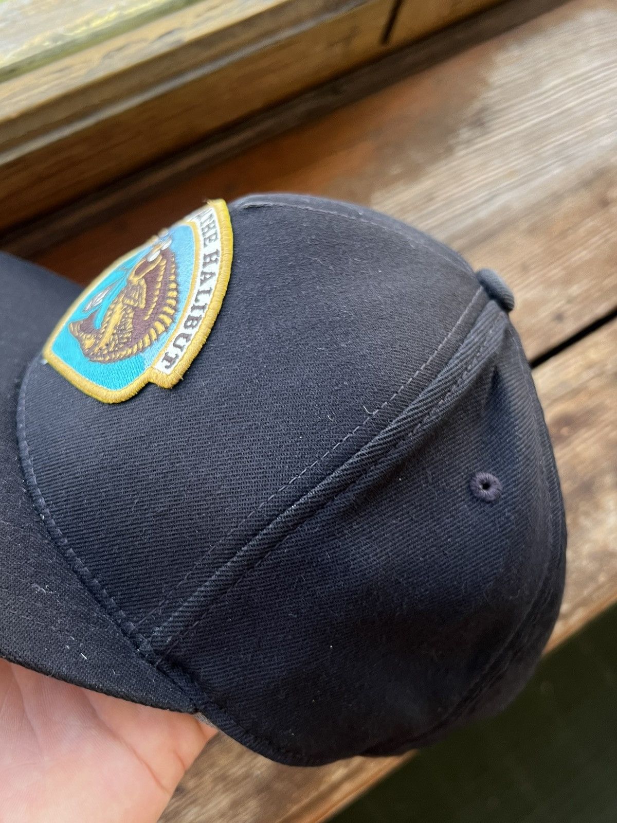Vintage Y2k Hat VOLCOM Skateboards Cap Just For The Halibut Size ONE SIZE - 7 Thumbnail