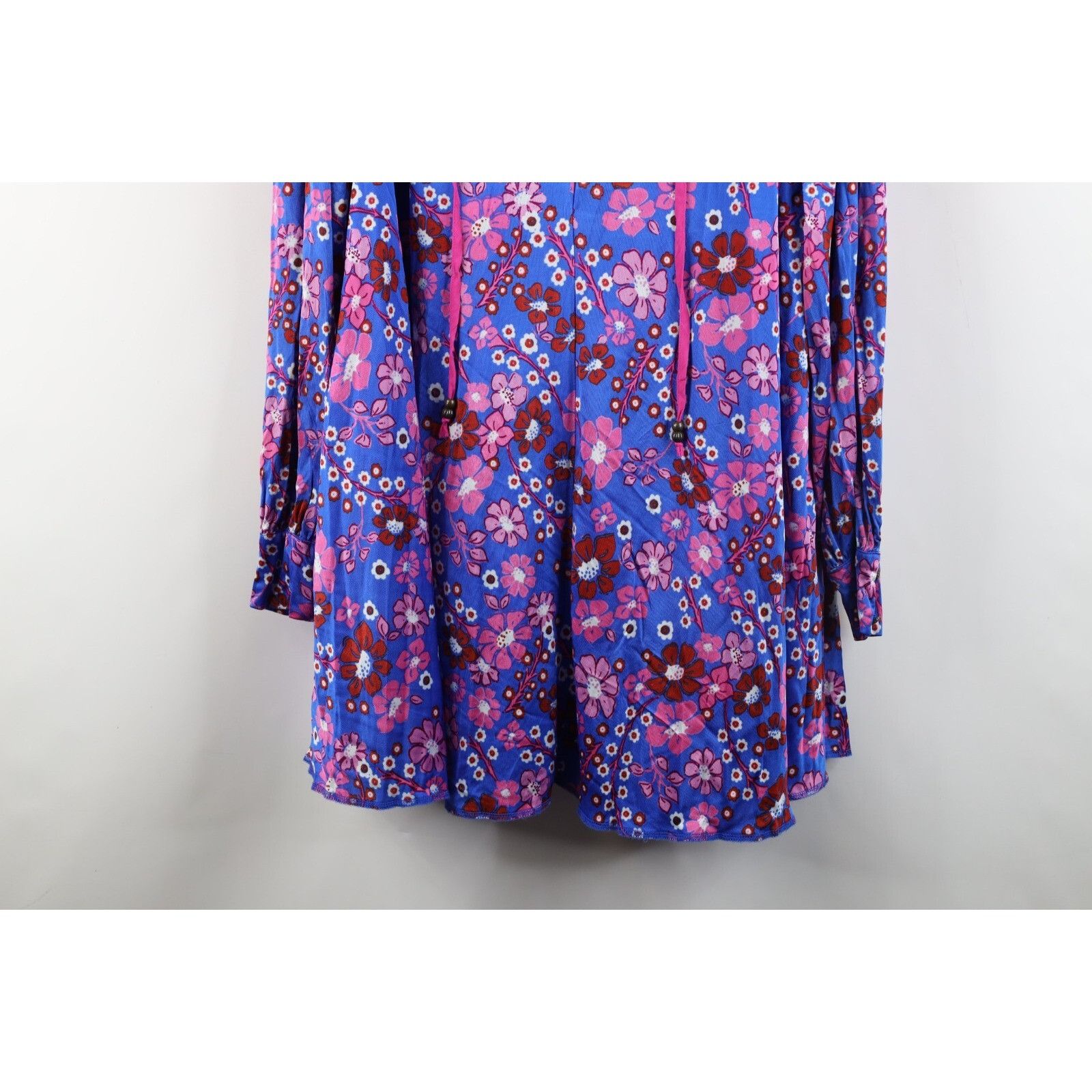 Free People Free People Flower Floral Daisy Jane Knit Tunic Dress Size S / US 4 / IT 40 - 3 Thumbnail