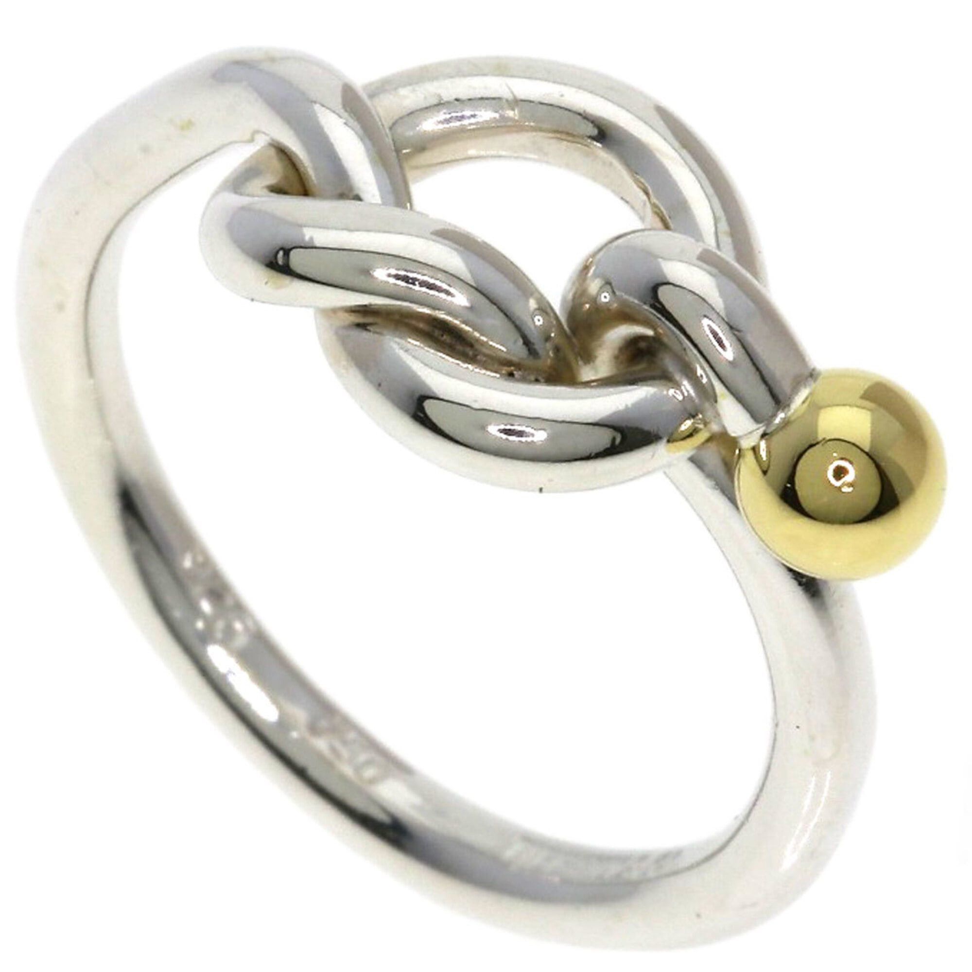 Tiffany & Co. Tiffany & Co. Love Knot Ring, Silver/18K Yellow Gold, Women's. Size ONE SIZE - 1 Thumbnail