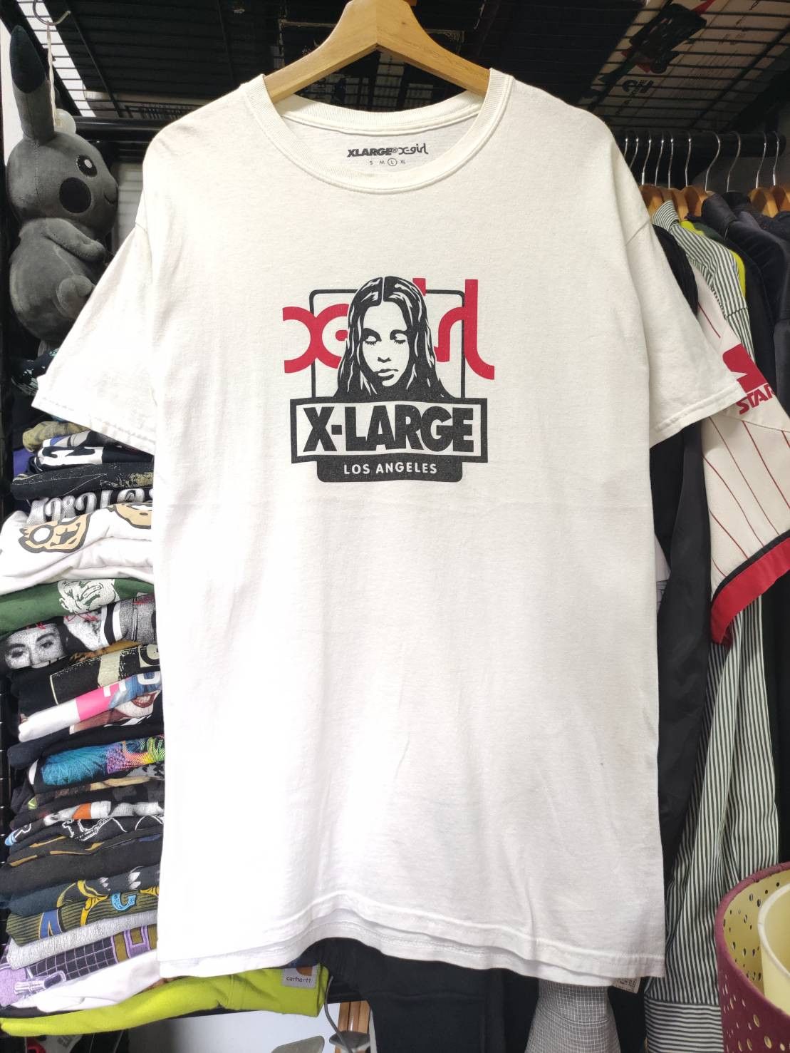 Xlarge Rare! X-Large x X-Girl Los Angeles Logo T-Shirt Size US L / EU 52-54 / 3 - 2 Thumbnail