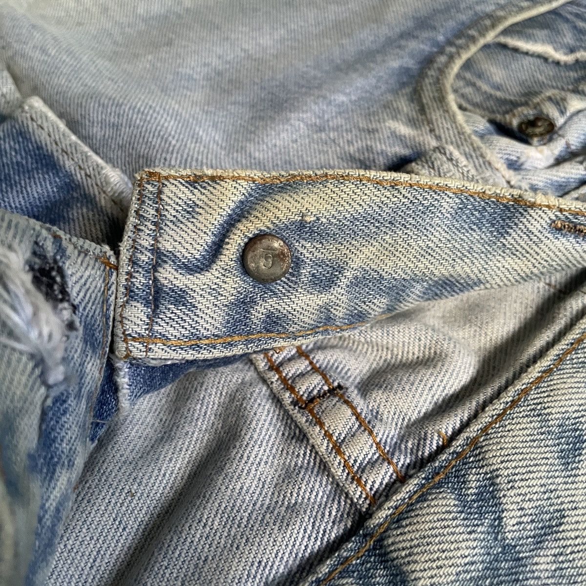 Levi's Rare Vintage 70s Redline Selvedge Levi’s 501 Jeans Size US 29 - 3 Thumbnail