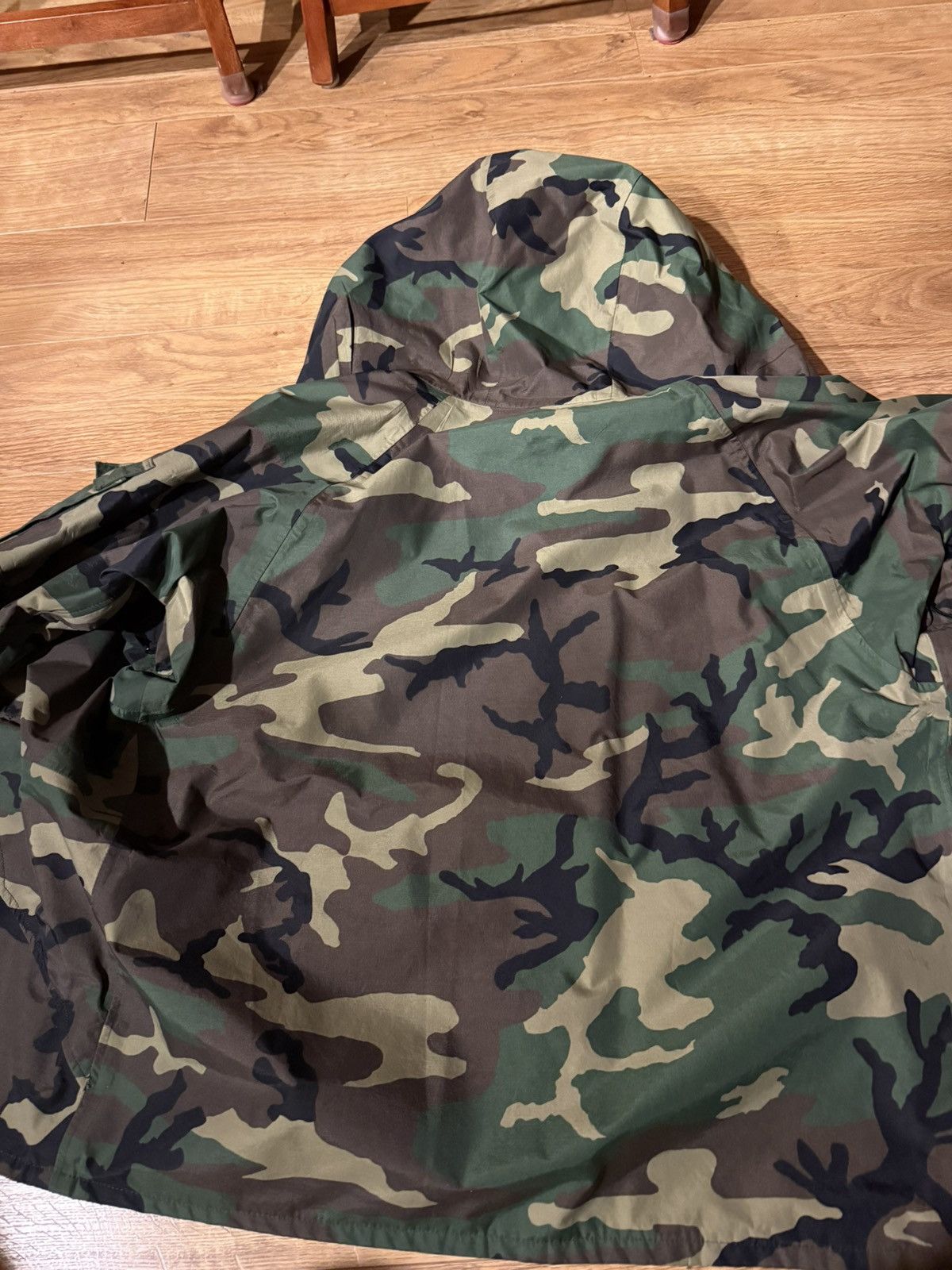 Other USGI Cold Wet Weather Woodland Camo ECWCS Parka XL Long Size US XL / EU 56 / 4 - 6 Thumbnail