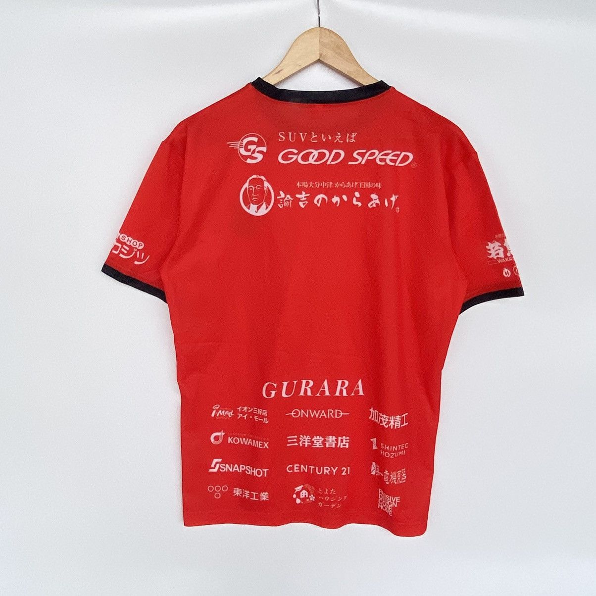 Other Vintage J.League Football Crewneck Shirt Red And Orange L Size US L / EU 52-54 / 3 - 8 Thumbnail