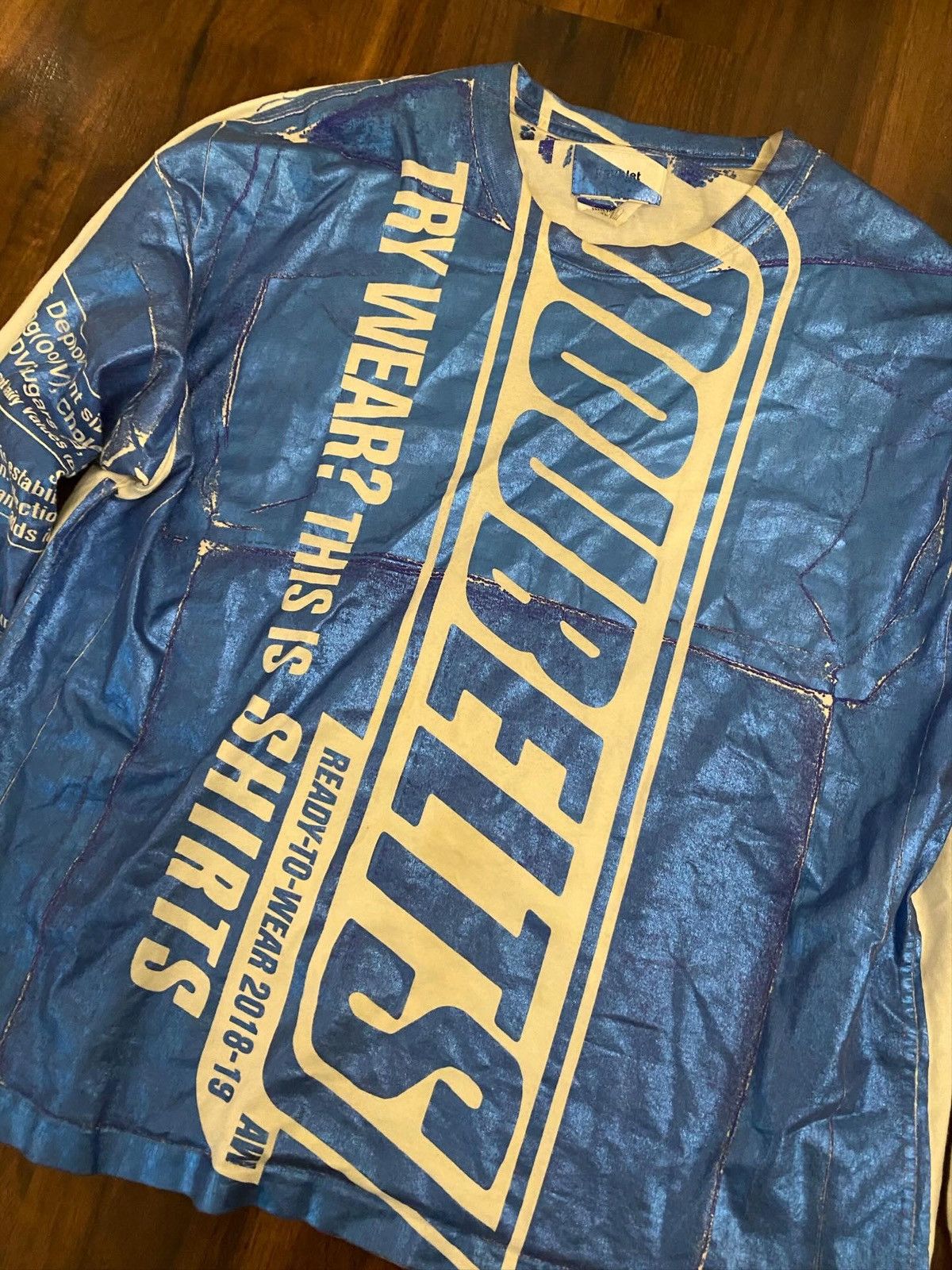 Doublet Doubet AW18 Snack Foil Long Sleeve Size US S / EU 44-46 / 1 - 3 Thumbnail