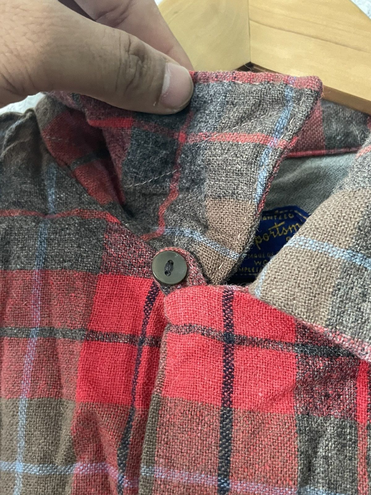 Vintage Vintage 1960-70’s Pendleton Virgin Wool Board Shirt USA Men’ Size US L / EU 52-54 / 3 - 8 Thumbnail
