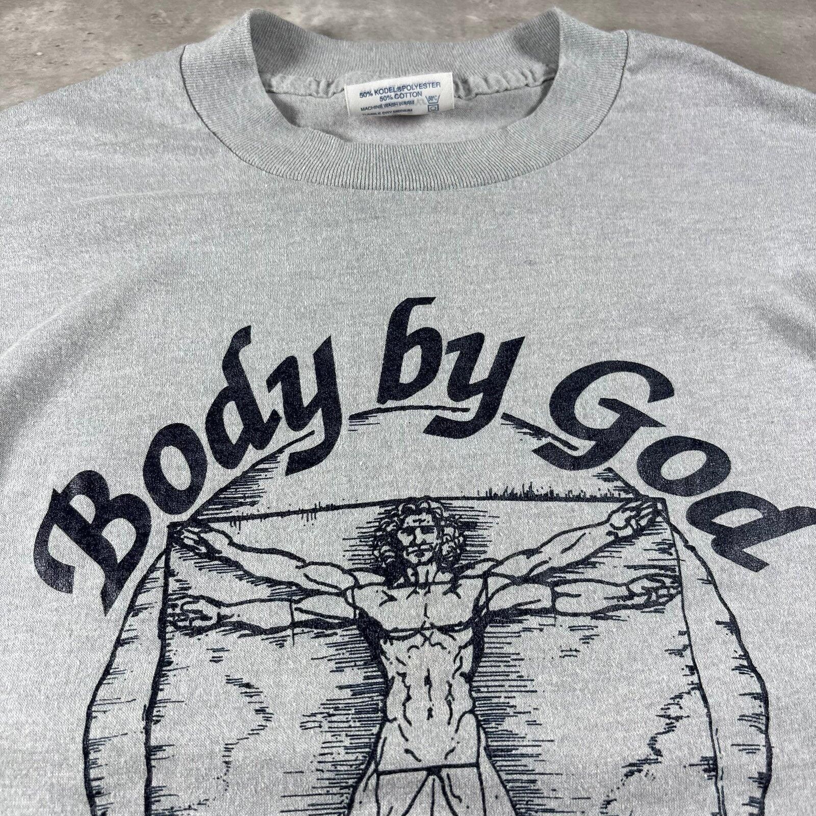 Other Vintage 80s “Body by God” Jesus tee Size US XL / EU 56 / 4 - 8 Thumbnail