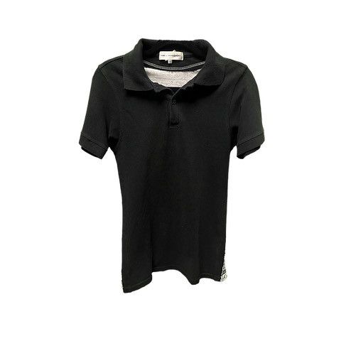 image of Comme Des Garcons Comme Des Garçons Snoring Smoke Polo in Black, Men's (Size XS)