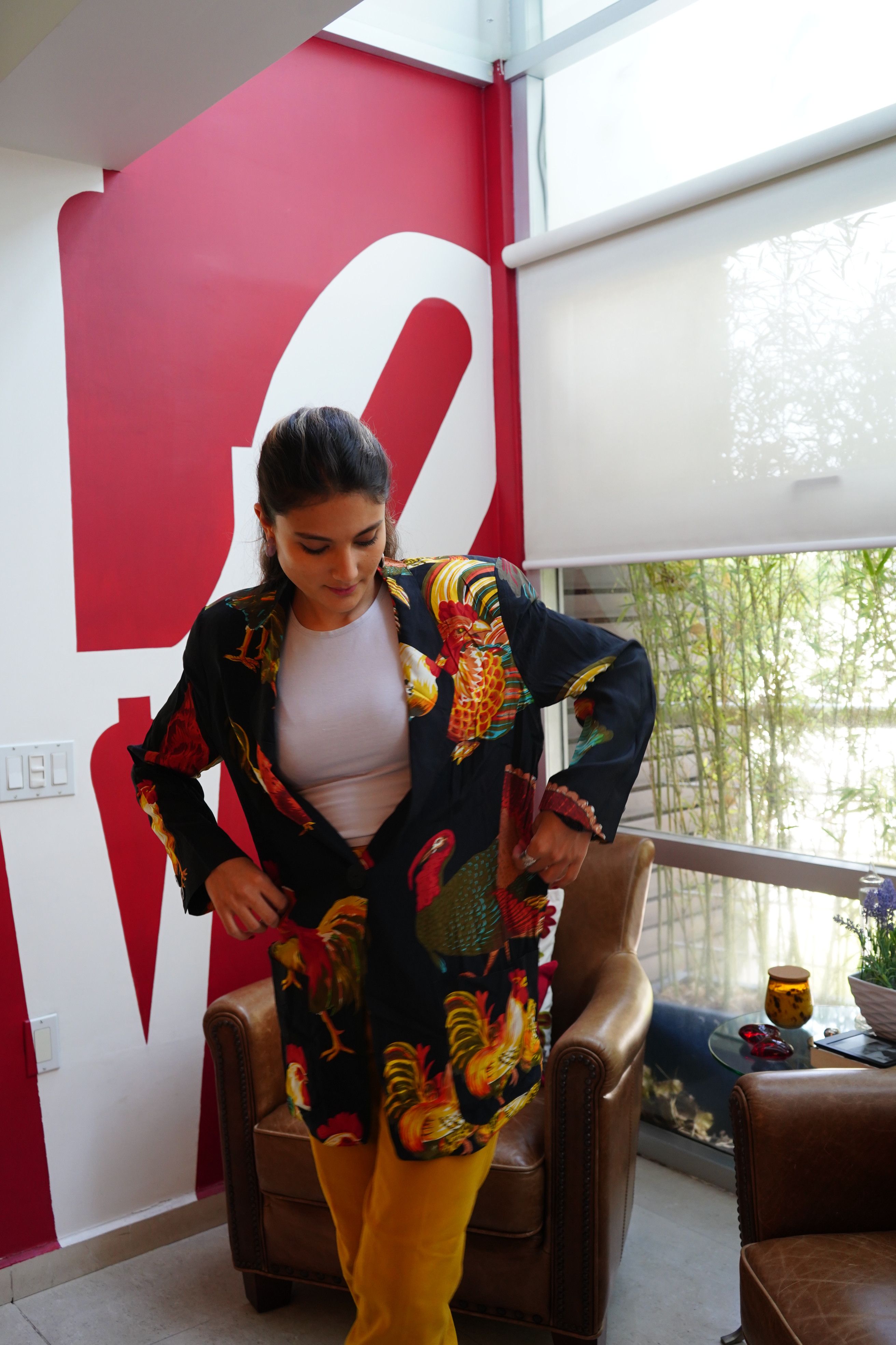 Krizia Krizia rooster blazer Size M / US 6-8 / IT 42-44 - 2 Thumbnail