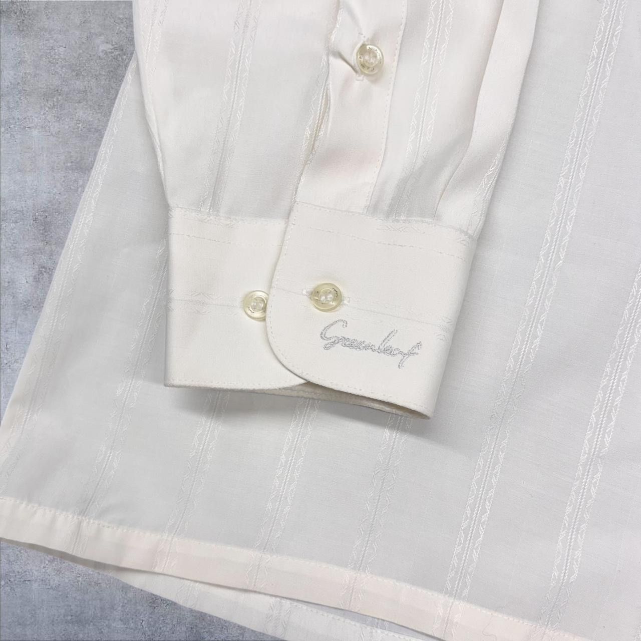 Vintage 1970s Vintage White Button Up Shirt Size US L / EU 52-54 / 3 - 5 Thumbnail