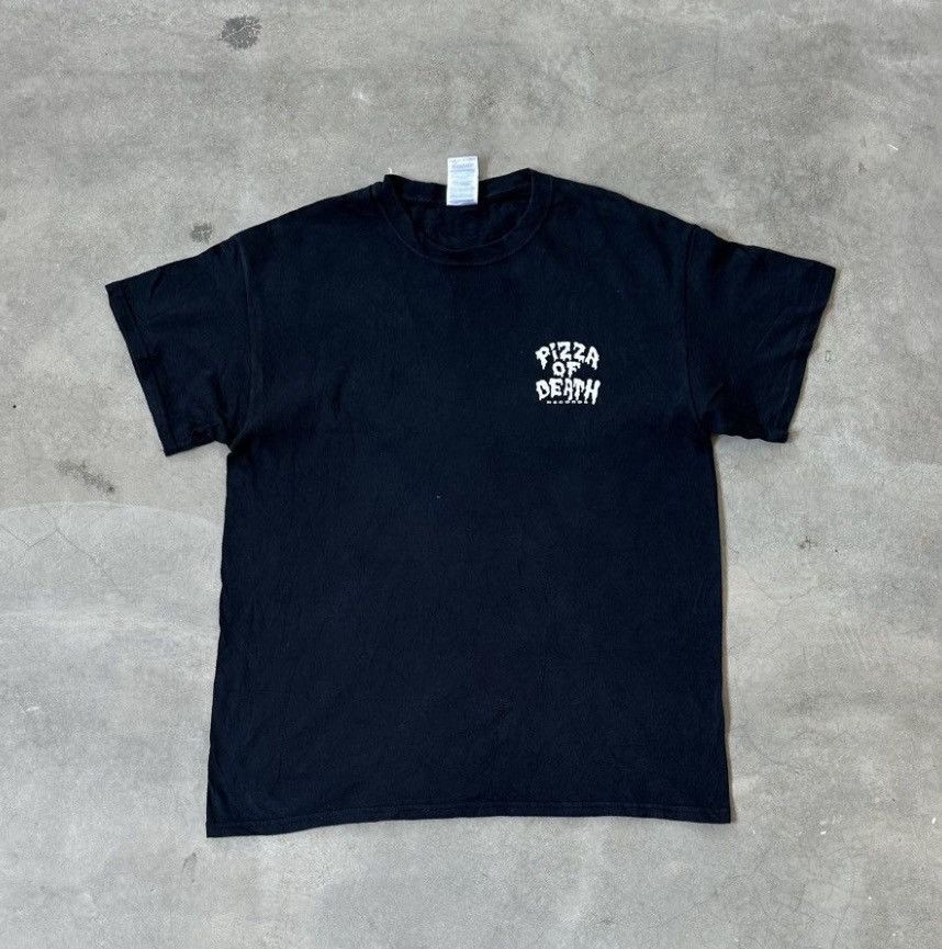Gildan VINTAGE PIZZA OF DEATH RECORDS TEE Size US M / EU 48-50 / 2 - 2 Thumbnail