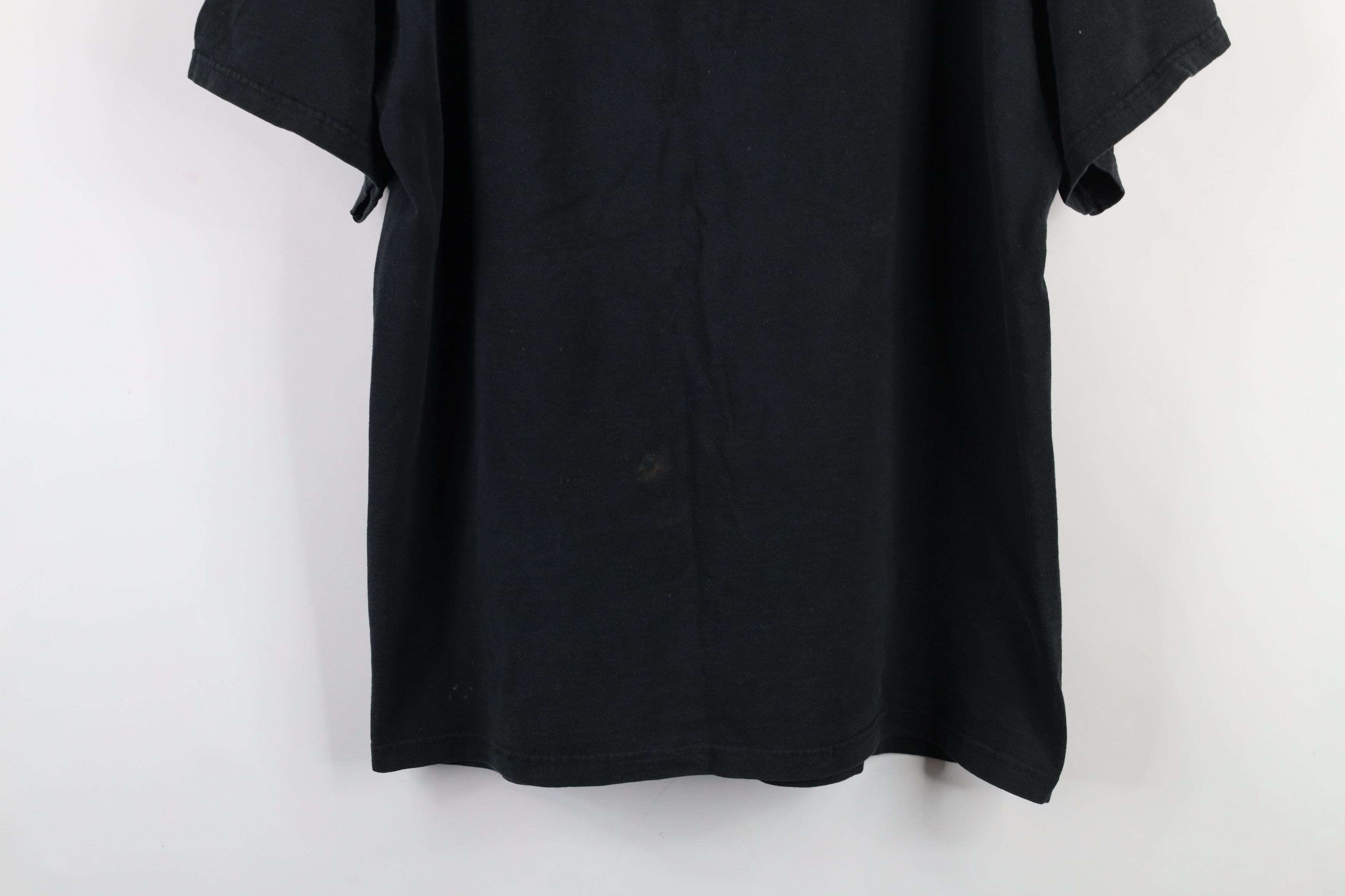 Vintage Vintage 90s Streetwear Short Sleeve T-Shirt Black Cotton Size US XL / EU 56 / 4 - 3 Thumbnail