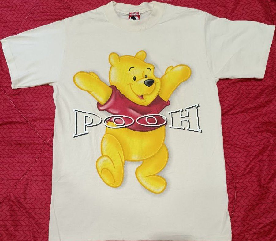 Disney × Mickey Mouse Disney Mickey Pooh T-Shirt Size US S / EU 44-46 / 1 - 1 Thumbnail