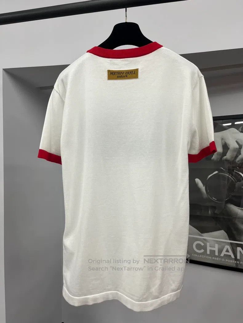 Louis Vuitton Louis Vuitton Color-block large logo knitted short sleeve Size US S / EU 44-46 / 1 - 3 Thumbnail