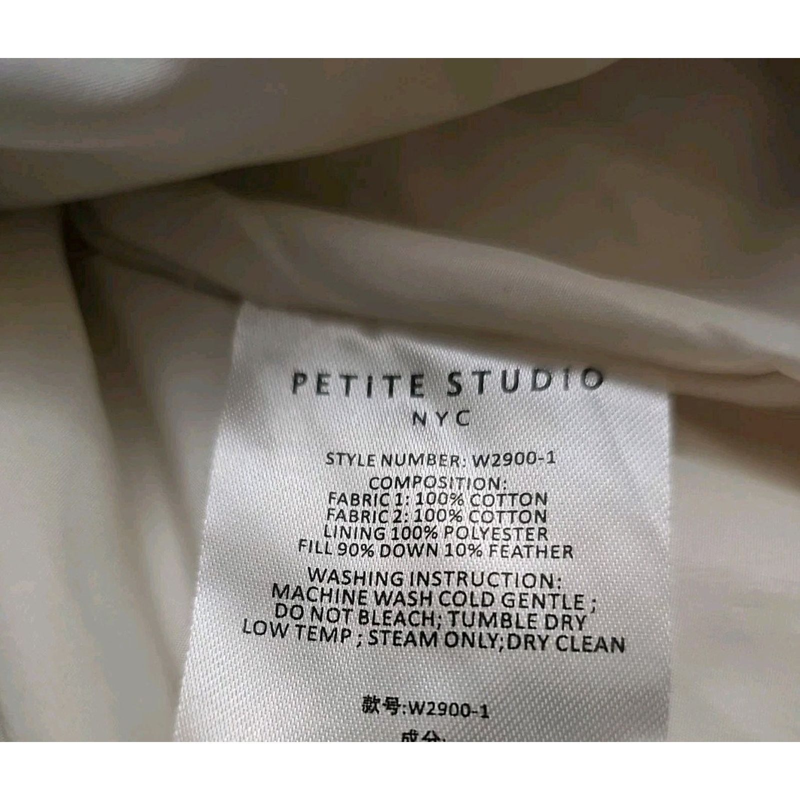 Other Petite Studio NYC Carter Corduroy 90% Down 10% Feather Size S / US 4 / IT 40 - 11 Thumbnail