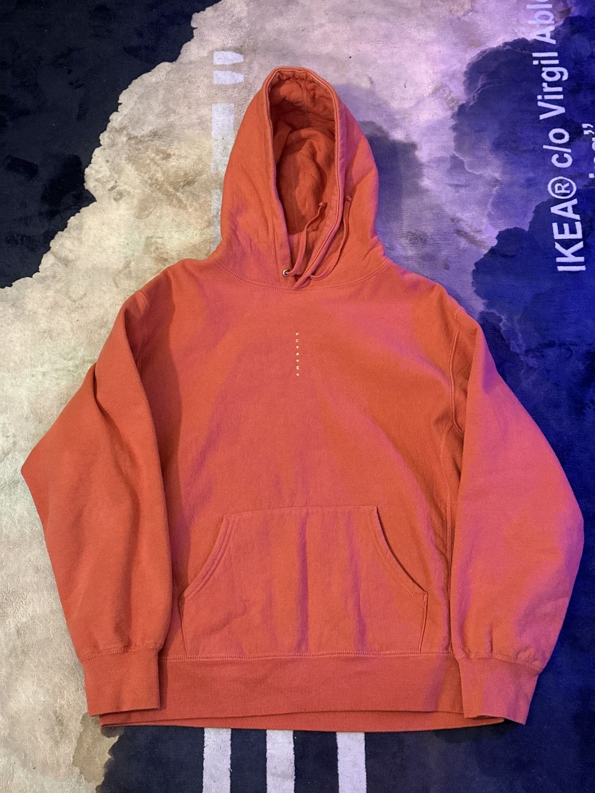Supreme Micro Logo 締切ら Hooded Sweatshirts S