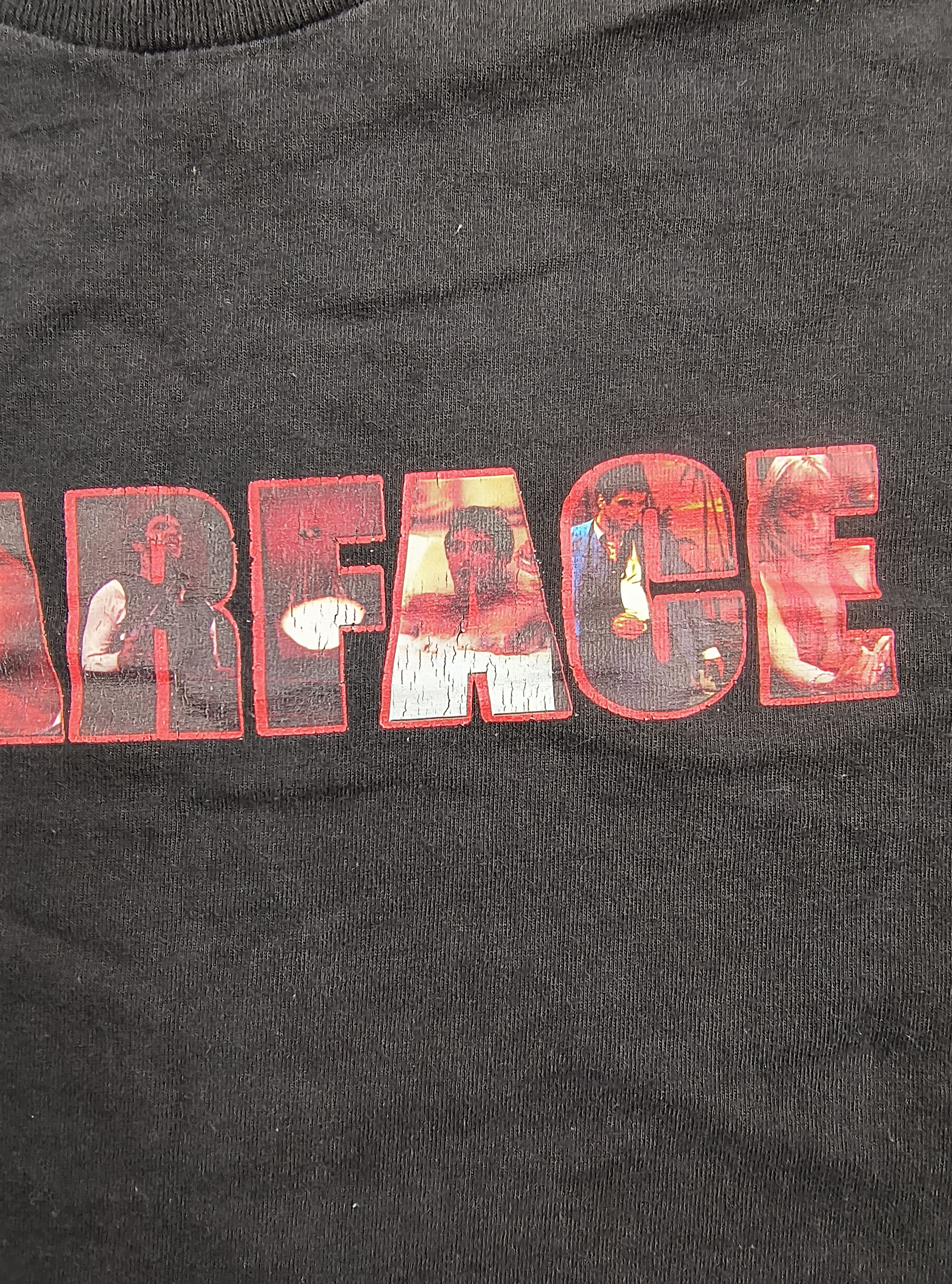 AAA Vintage Y2K Scarface scenes letters tee Size US L / EU 52-54 / 3 - 4 Thumbnail