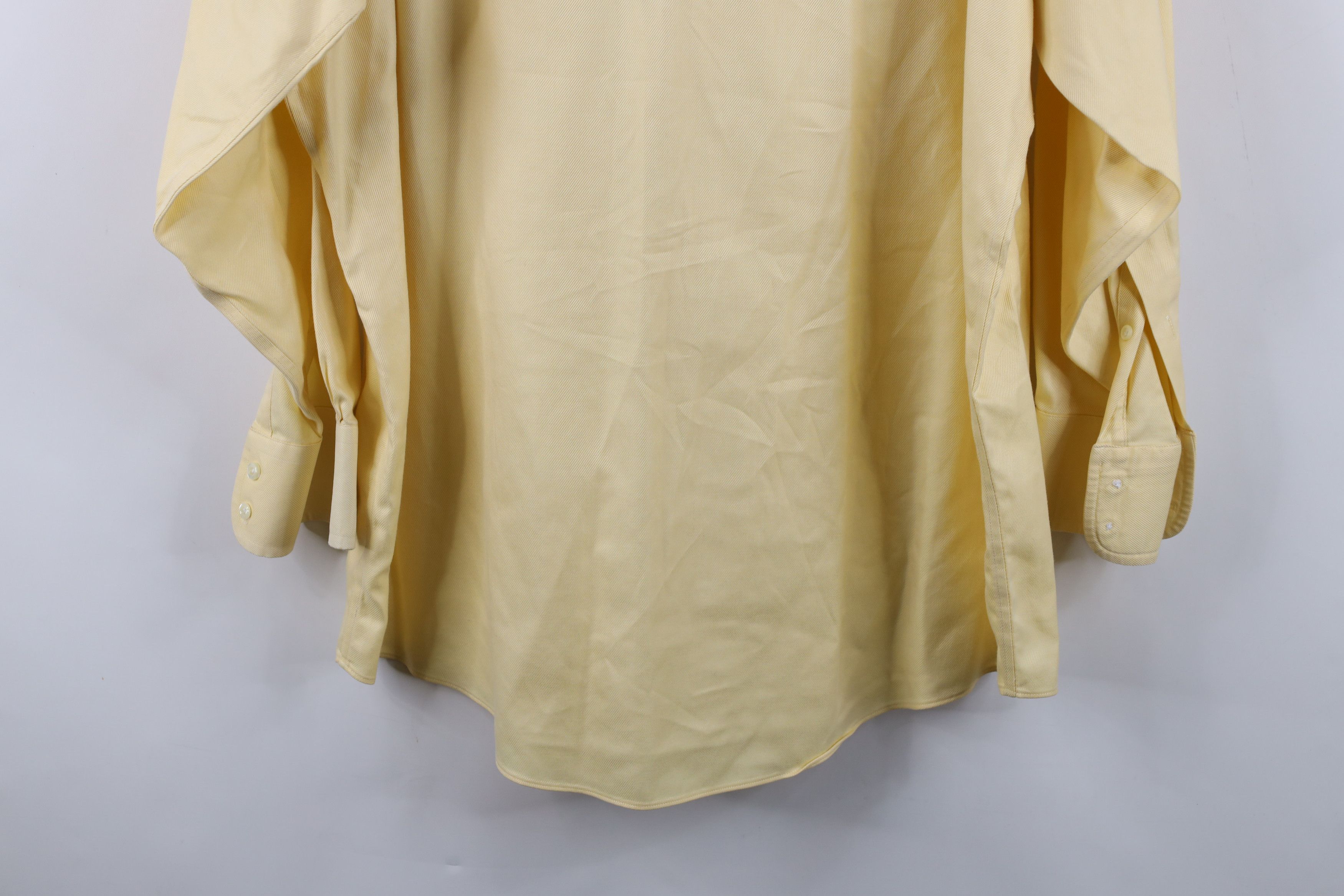 Brooks Brothers Vintage 90s Brooks Brothers Button Shirt Yellow Cotton Size US M / EU 48-50 / 2 - 12 Thumbnail