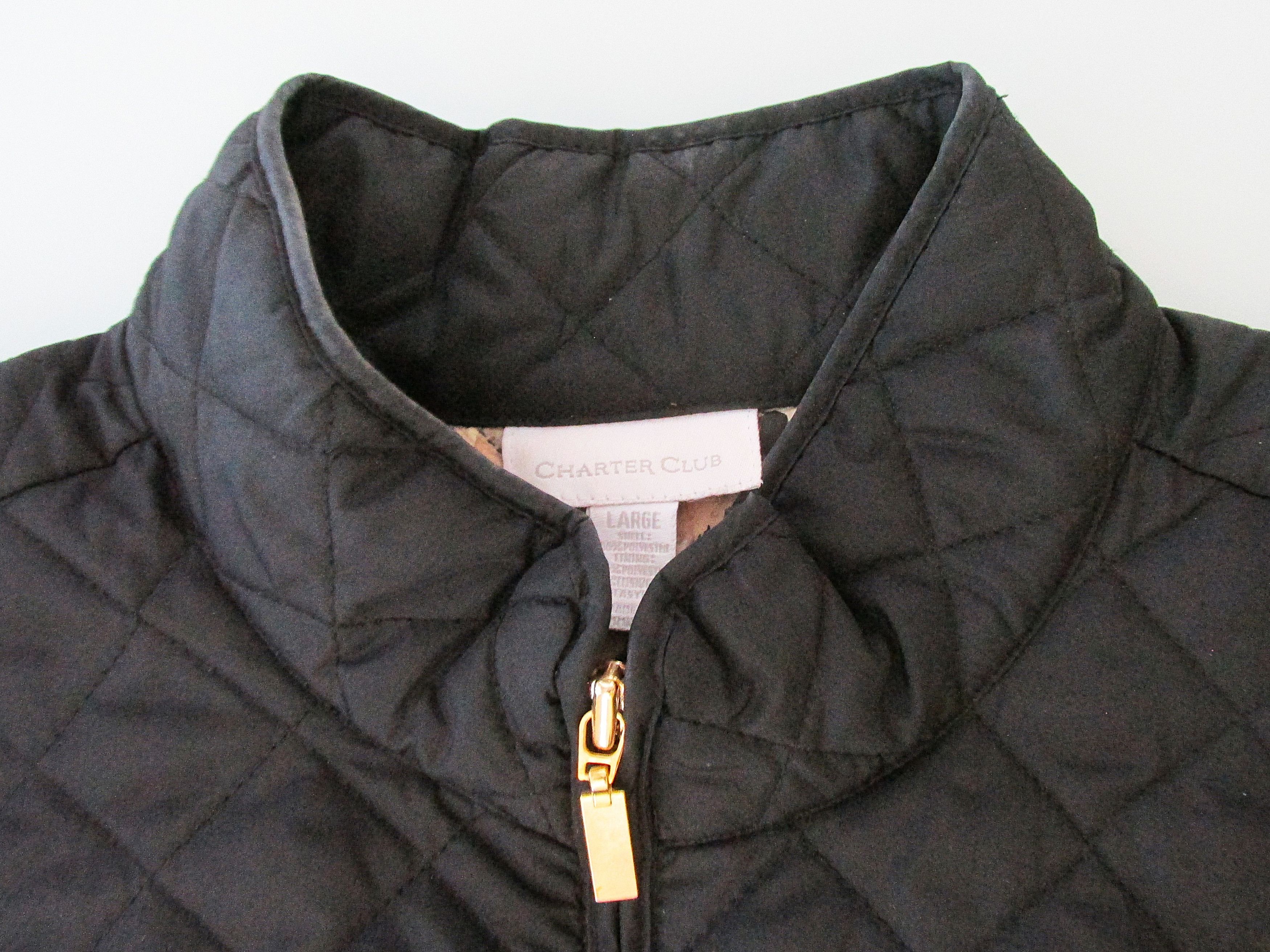 Charter Club Charter Club Women's Lightweight Quilted Jacket Size Large Size L / US 10 / IT 46 - 5 Thumbnail