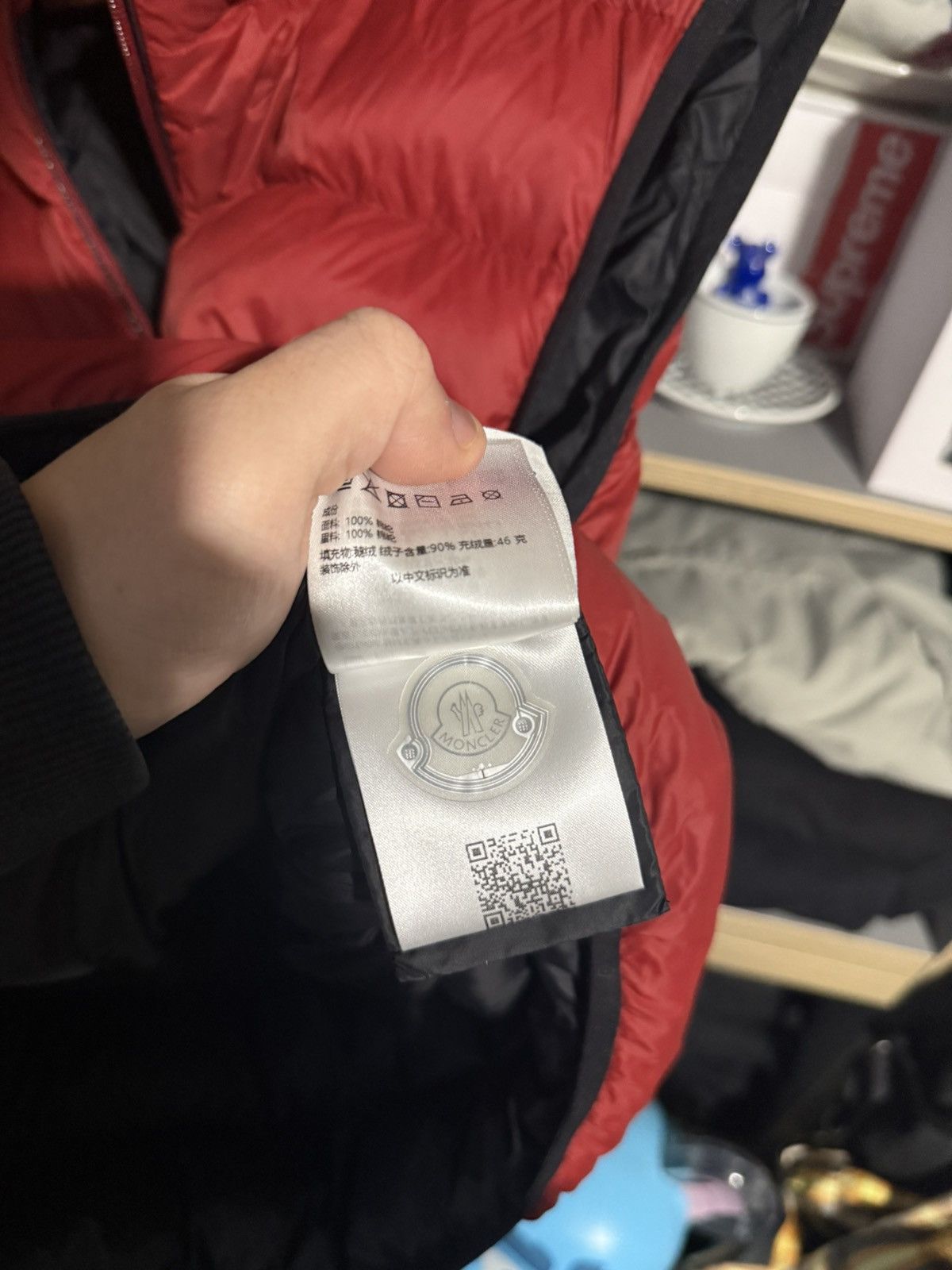Moncler Moncler Red Puffer Vest Size US L / EU 52-54 / 3 - 7 Thumbnail