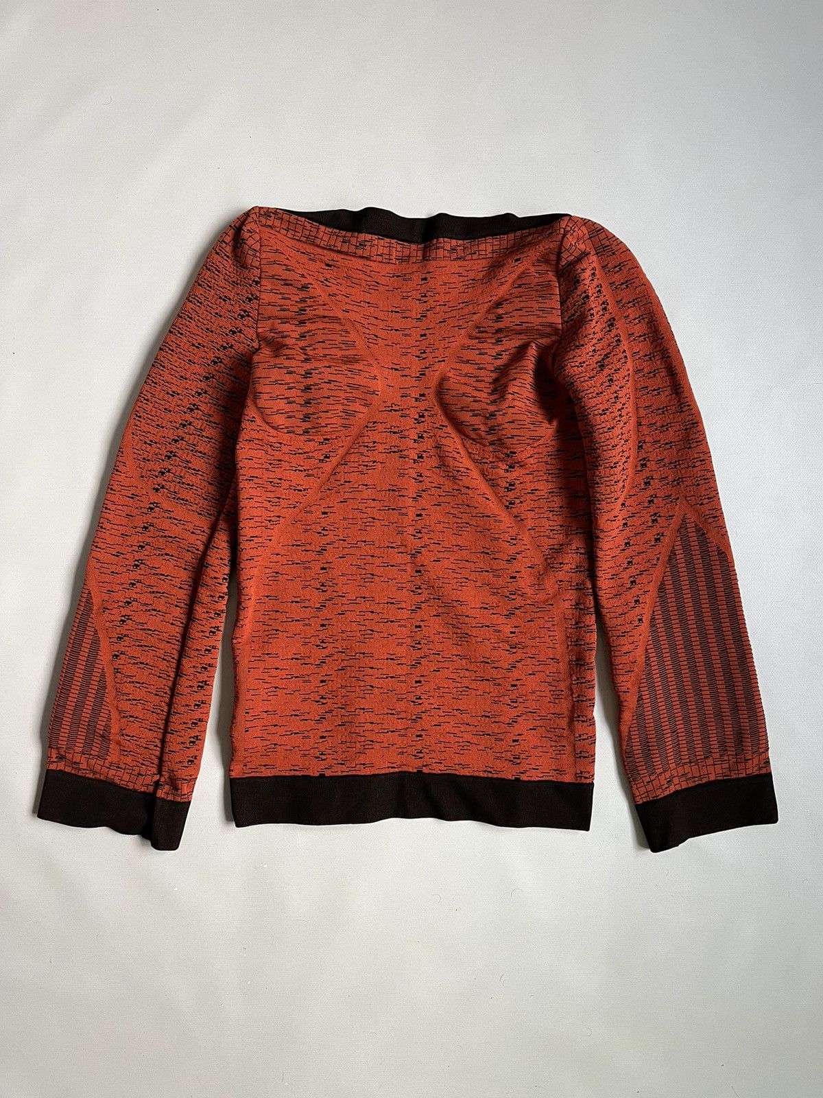 Designer × Wolford Wolford Woman Polyester Polyamide Stretch Orange Sweatshirt Size M / US 6-8 / IT 42-44 - 10 Thumbnail