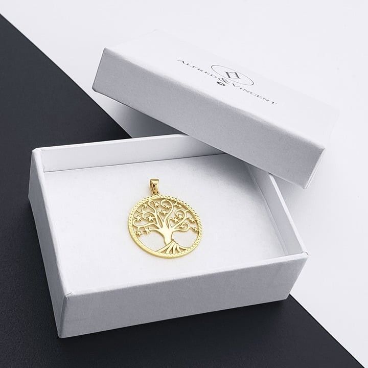 Other Tree of Life / Knowledge Charm 14k Yellow Gold Pendant Size ONE SIZE - 2 Thumbnail
