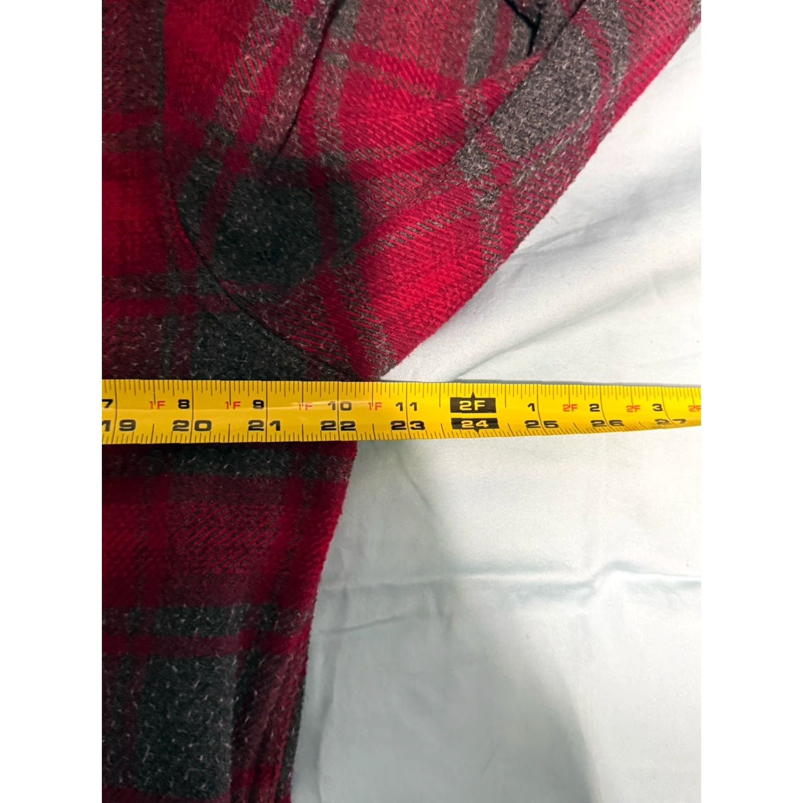 Orvis Orvis Heavyweight Flannel Shirt Jacket Mens L Red Plaid Outdoor Button-Up Size US L / EU 52-54 / 3 - 3 Thumbnail