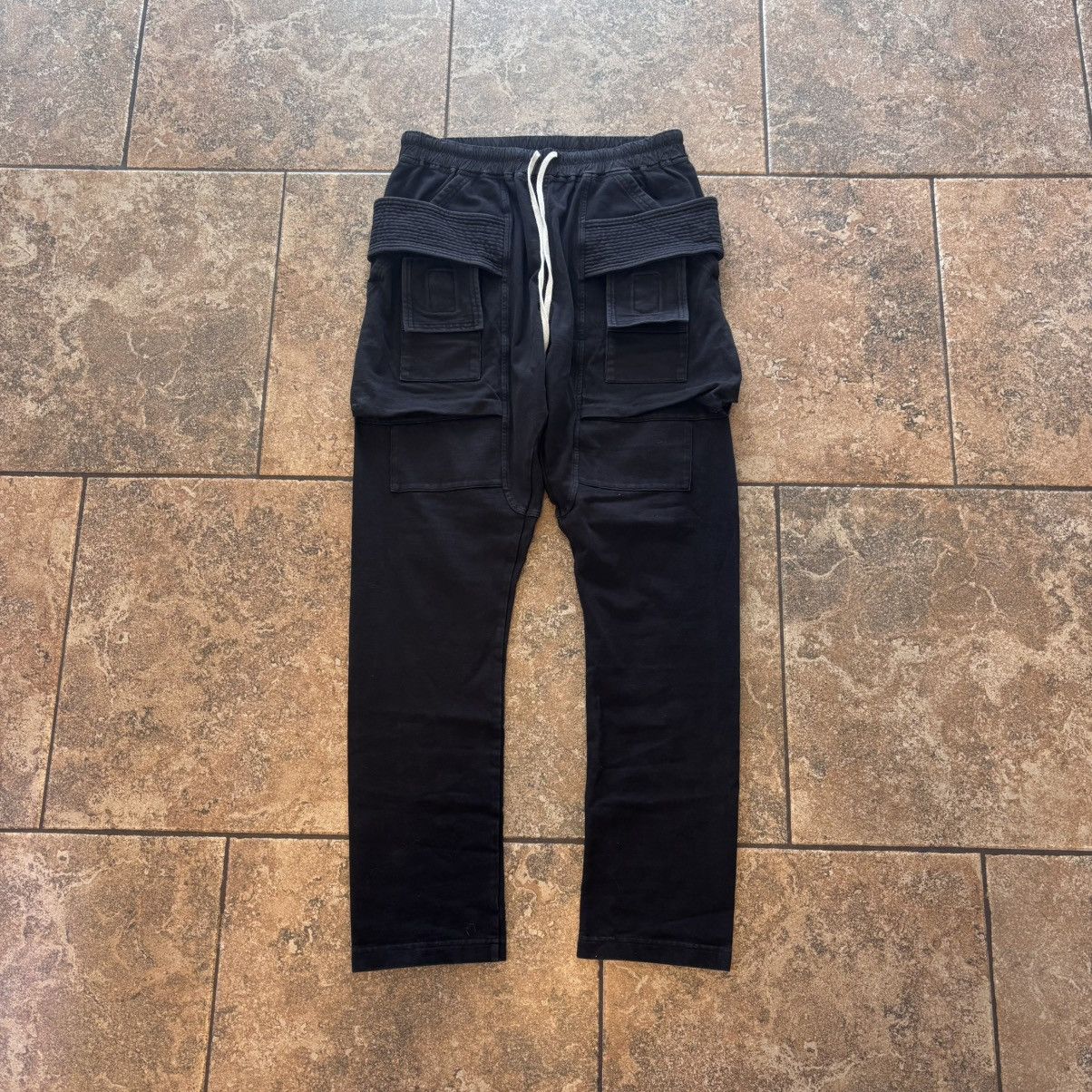 Rick Owens Drkshdw SS25 Rick Owens DRKSHDW Black Wide Creatch