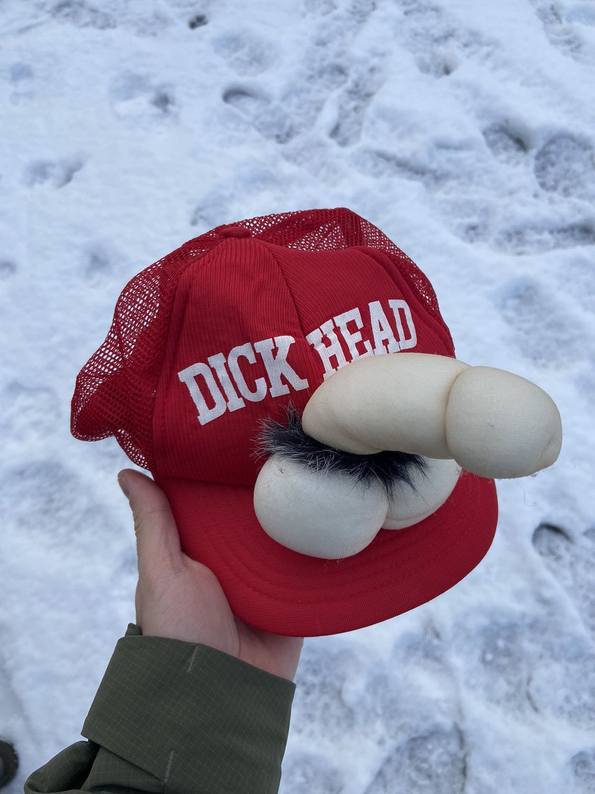 Vintage Beautiful DickHead Adult Party Fun Humor PORN Cap Size ONE SIZE - 2 Thumbnail